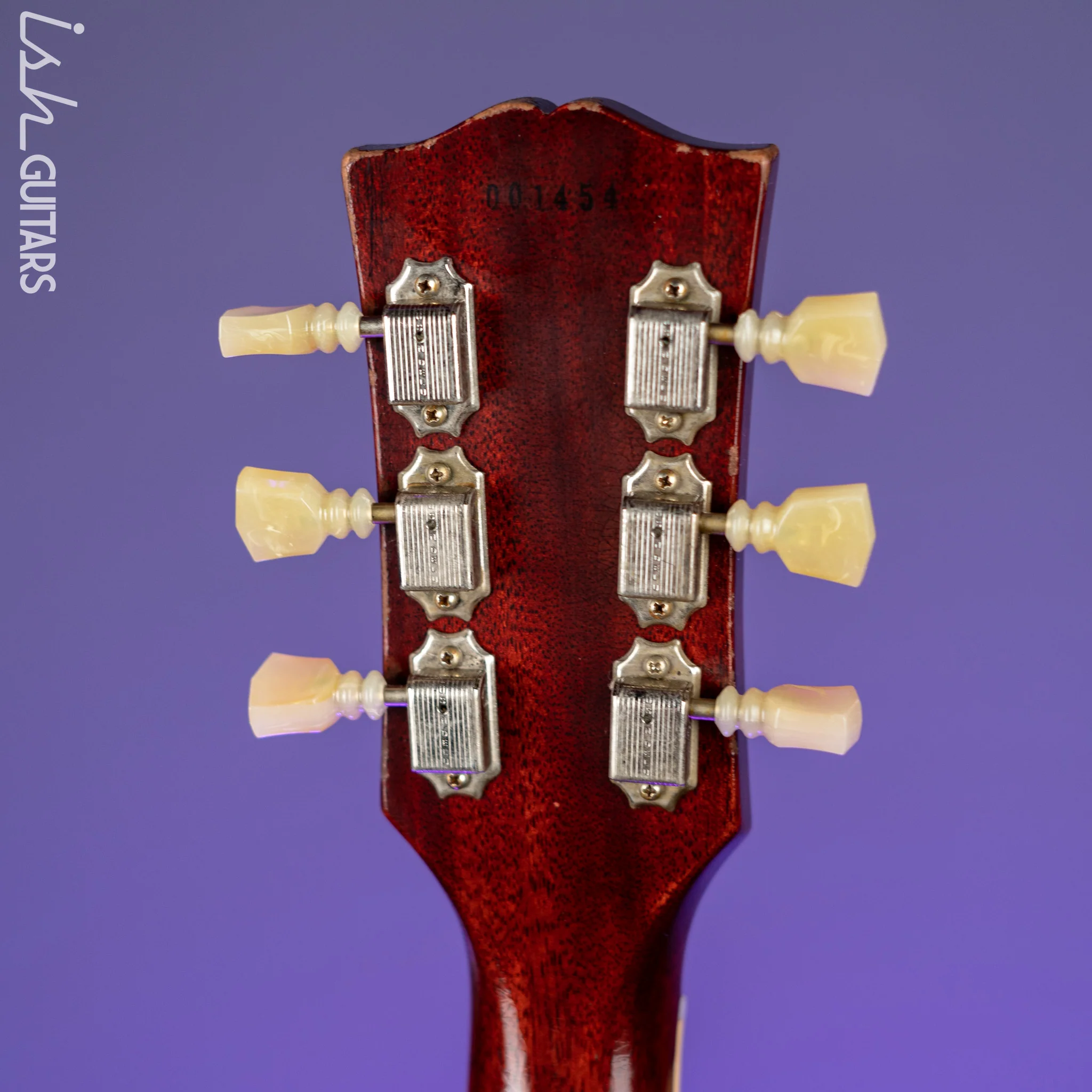 2021 Gibson Custom 1960 Les Paul Standard Murphy Lab Tangerine Burst Heavy Aged - Image 14