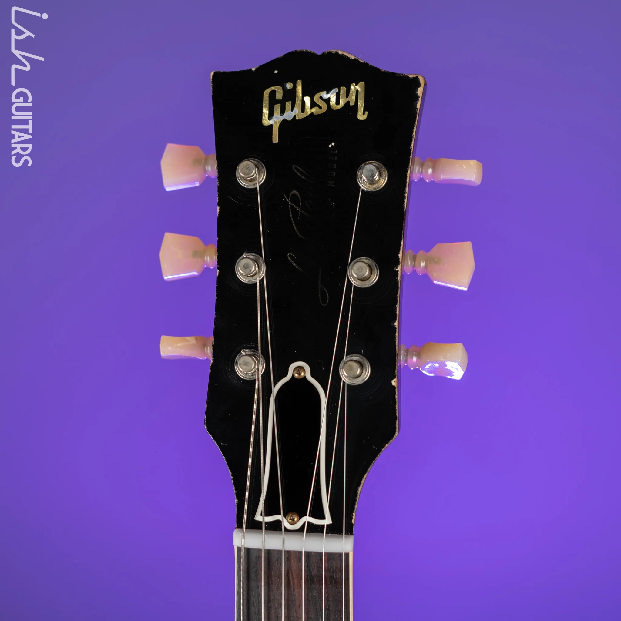 2021 Gibson Custom 1960 Les Paul Standard Murphy Lab Tangerine Burst Heavy Aged - Image 8