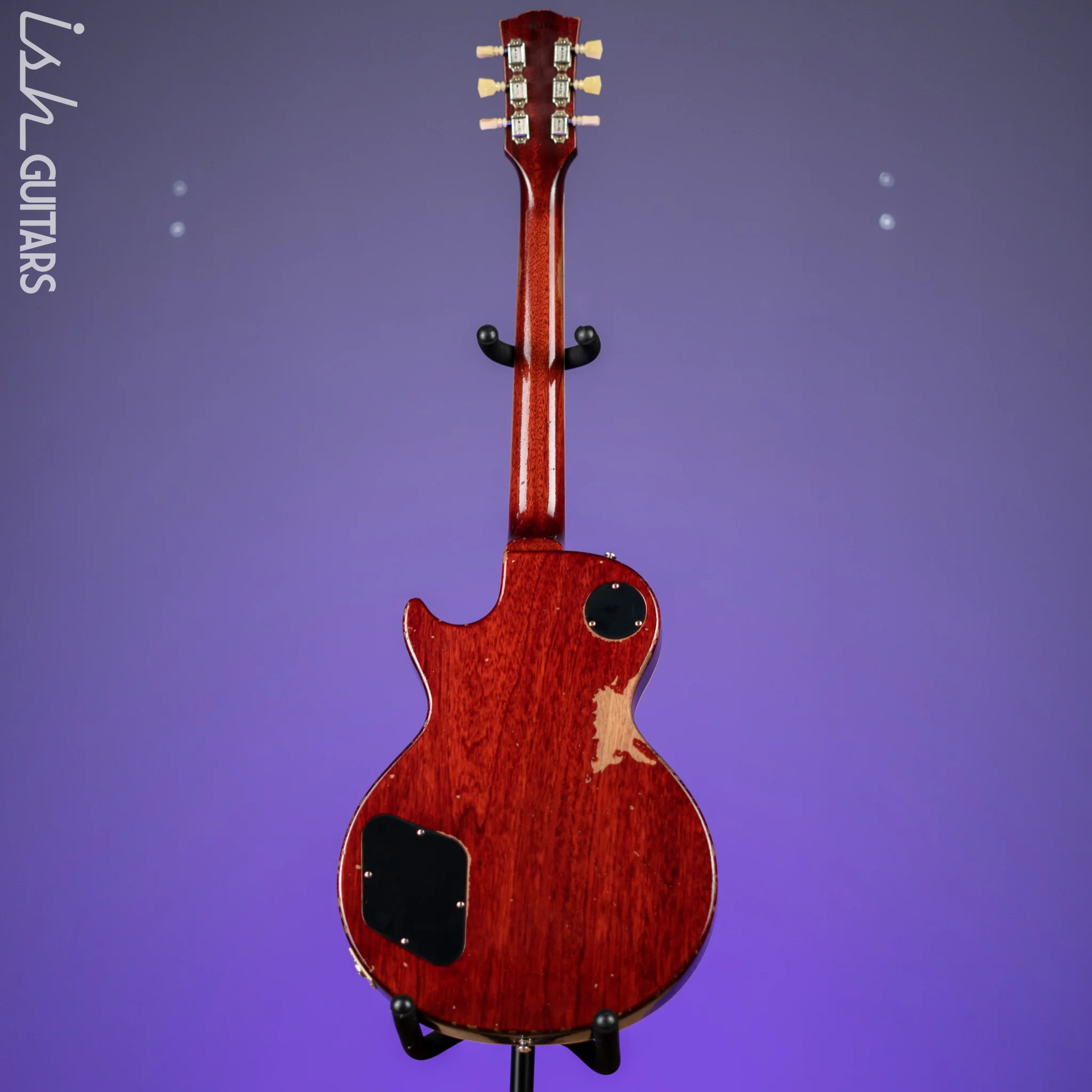2021 Gibson Custom 1960 Les Paul Standard Murphy Lab Tangerine Burst Heavy Aged - Image 9