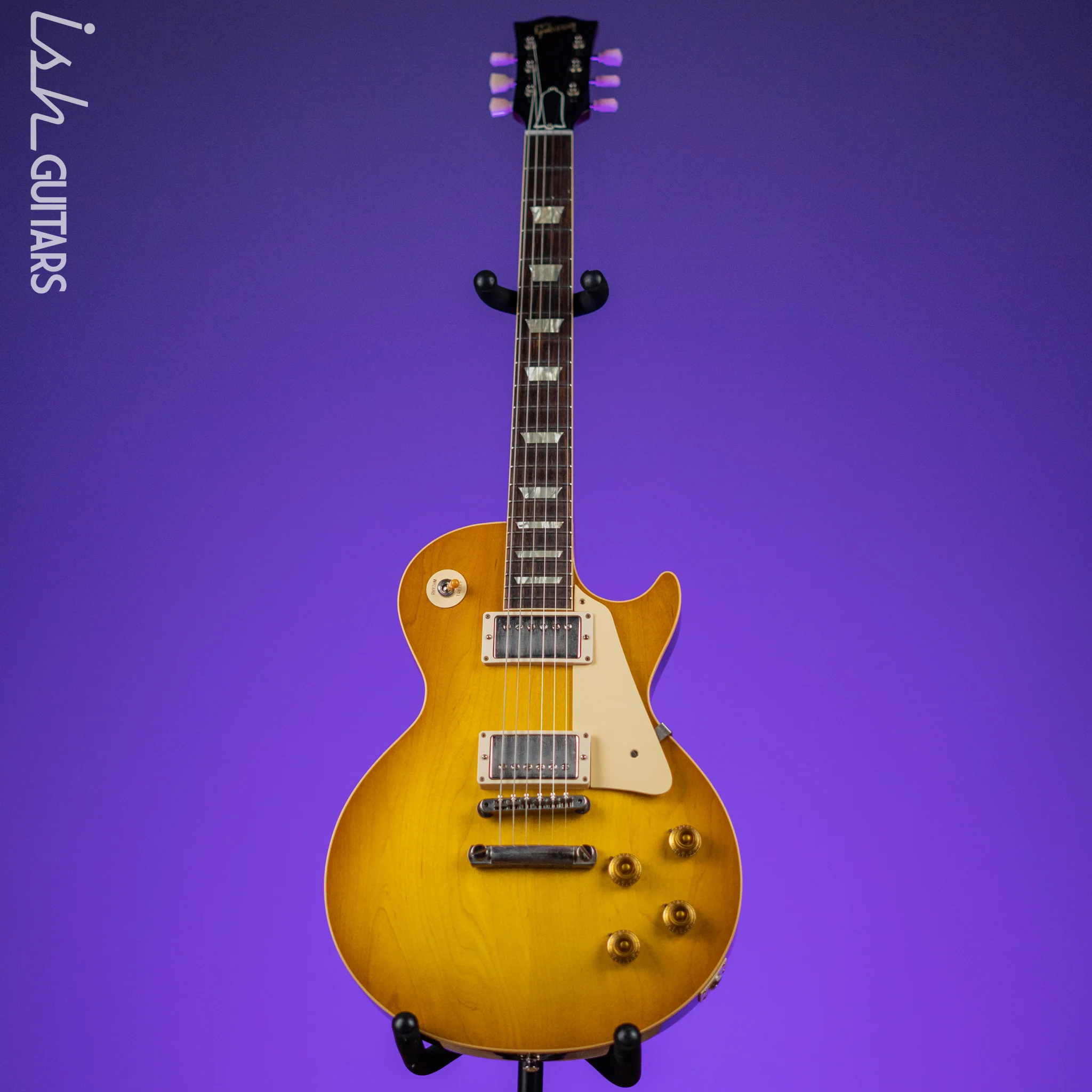 2021 Gibson Custom ‘58 Les Paul Standard R8 VOS Lemon Burst - Image 2