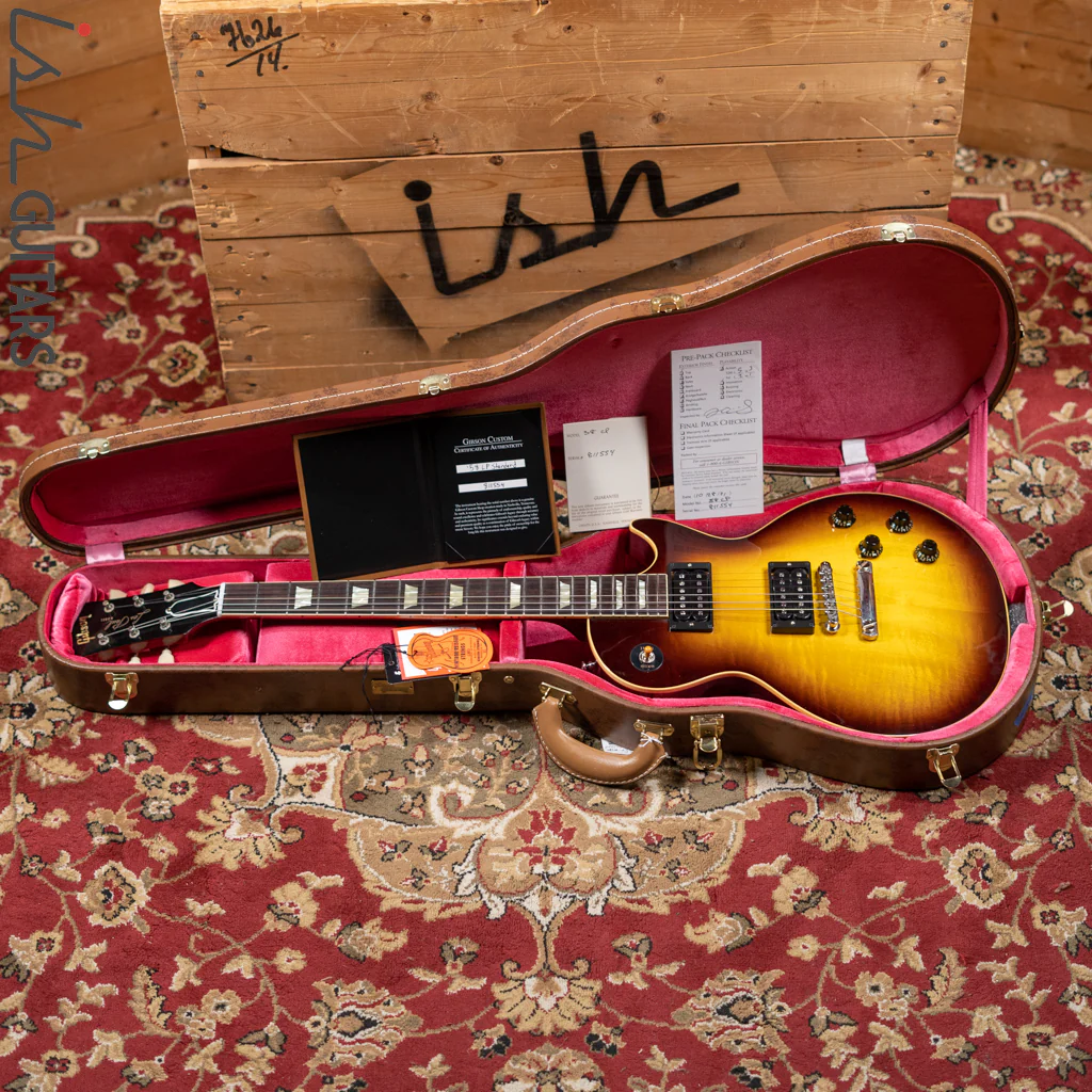2021 Gibson Custom Shop '58 Les Paul Standard Made 2 Measure VOS Darkburst Modern 60s Neck - Image 12