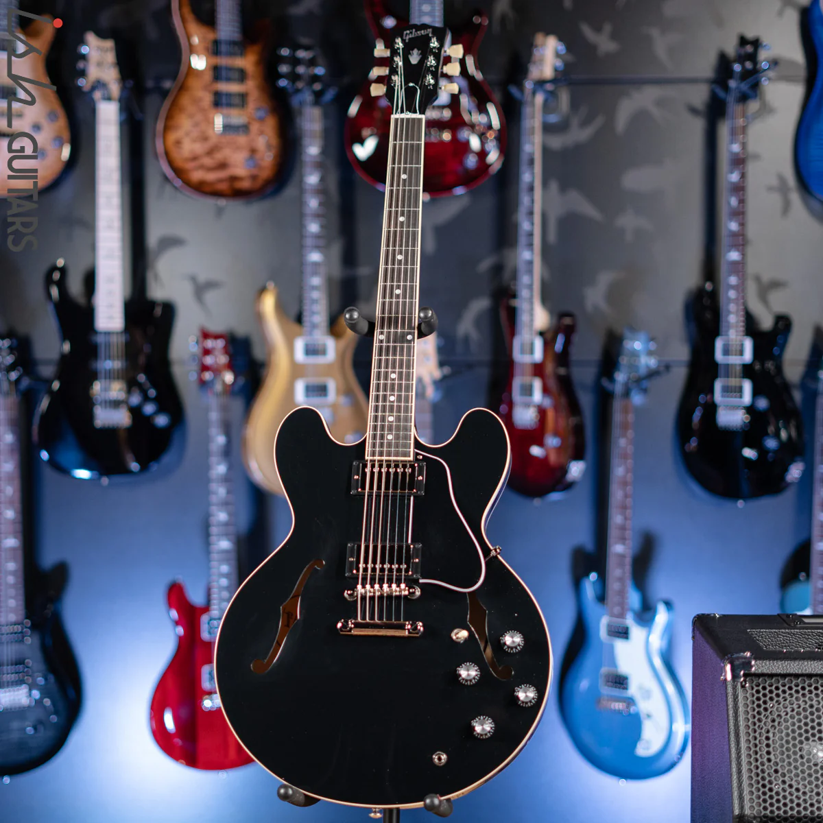 2021 Gibson ES-335 Dot Black Gloss - Image 2