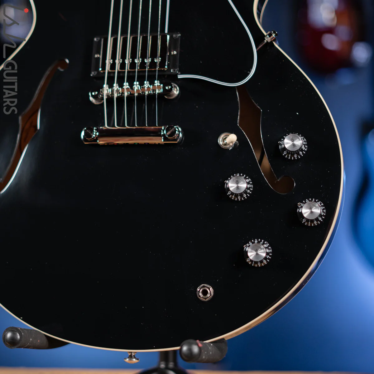 2021 Gibson ES-335 Dot Black Gloss - Image 4