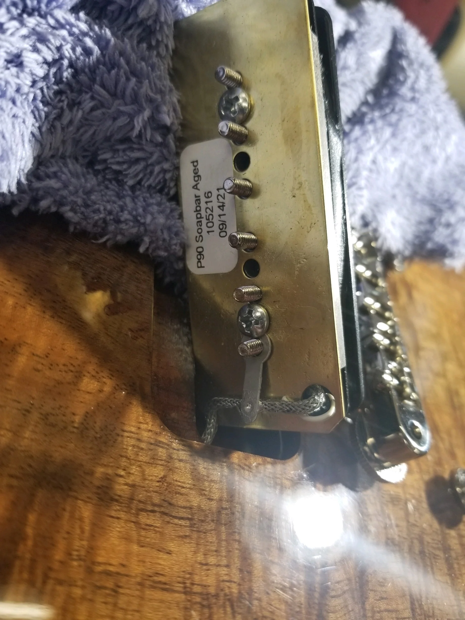 2021 Gibson Les Paul Custom Shop Special DC Left Handed P. Whorton The Shot Dr Natural - Image 24