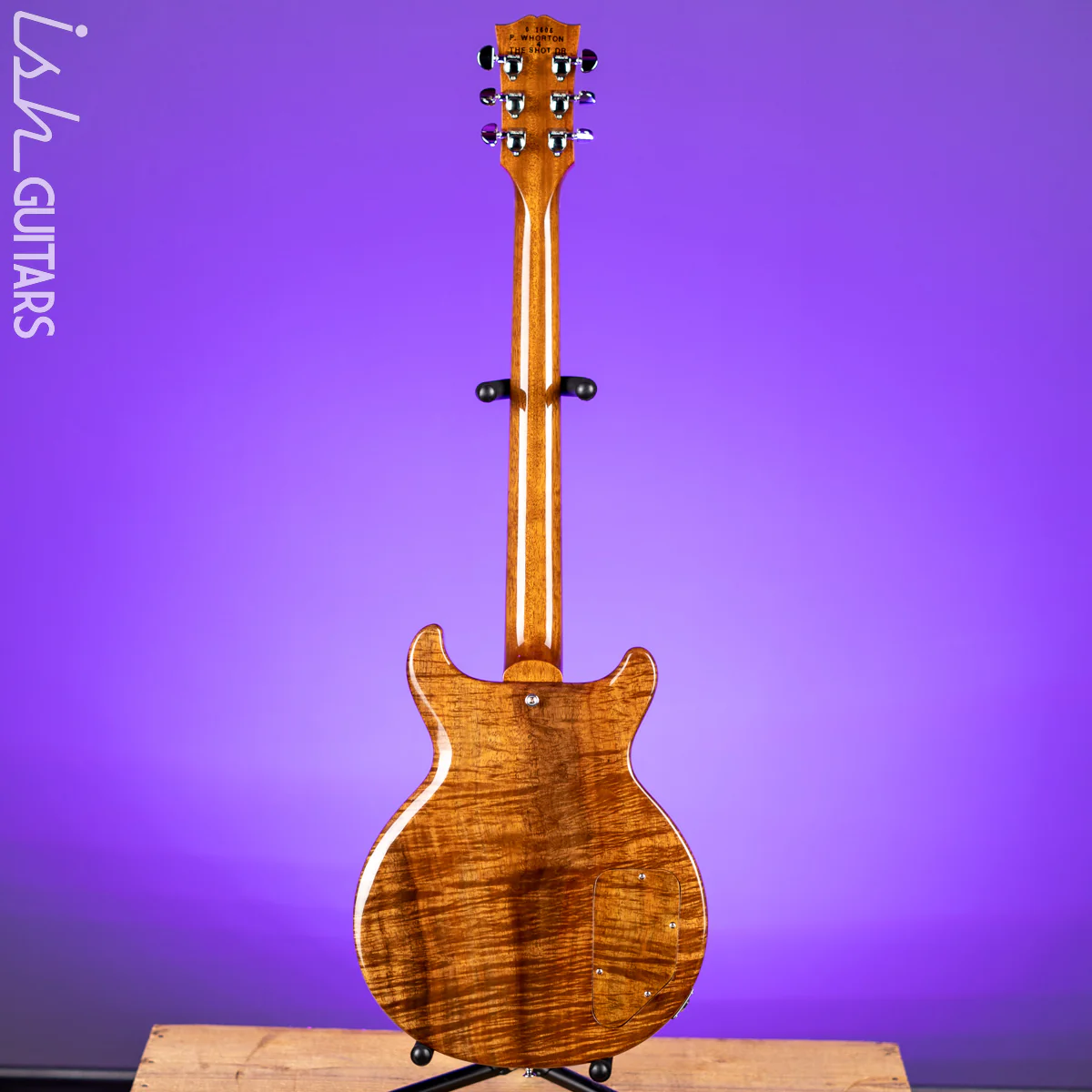2021 Gibson Les Paul Custom Shop Special DC Left Handed P. Whorton The Shot Dr Natural - Image 8