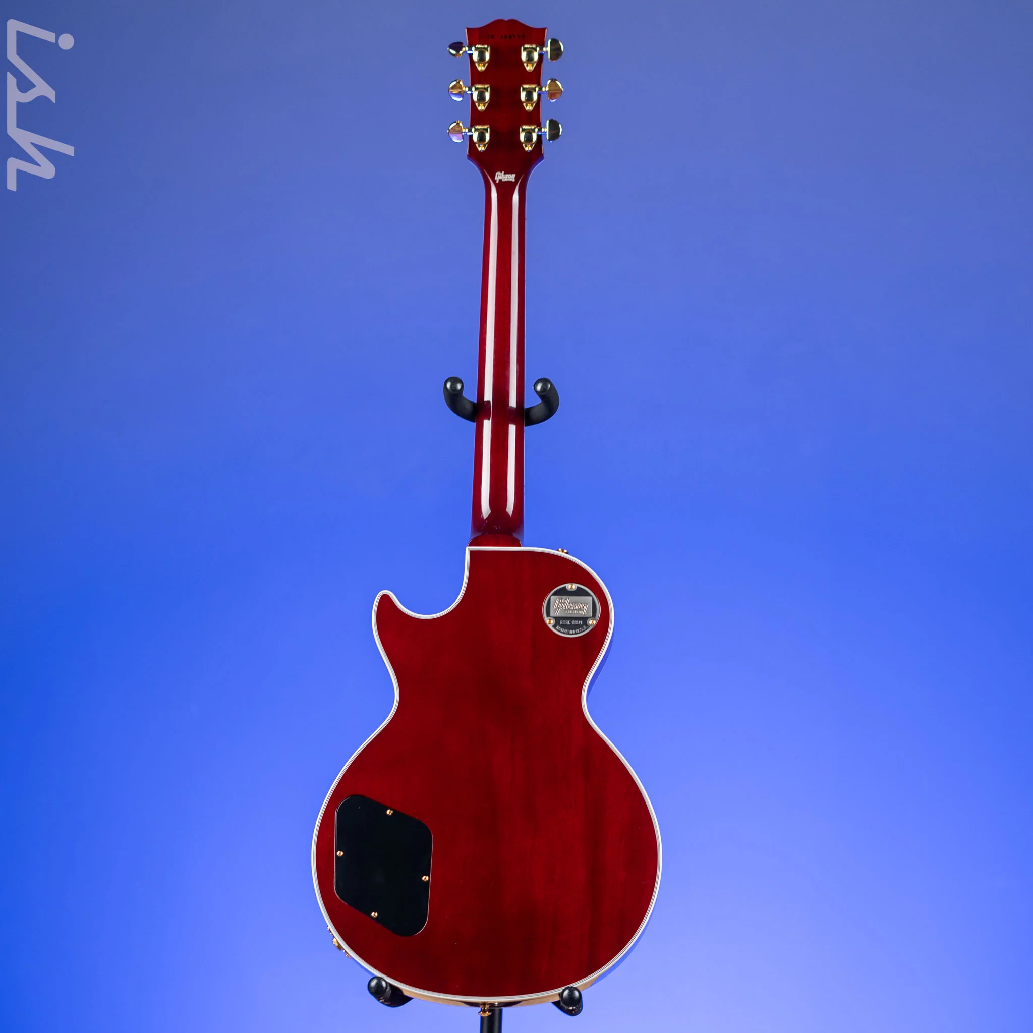 2021 Gibson Les Paul Custom Wine Red w/ Gold Hardware - Image 6