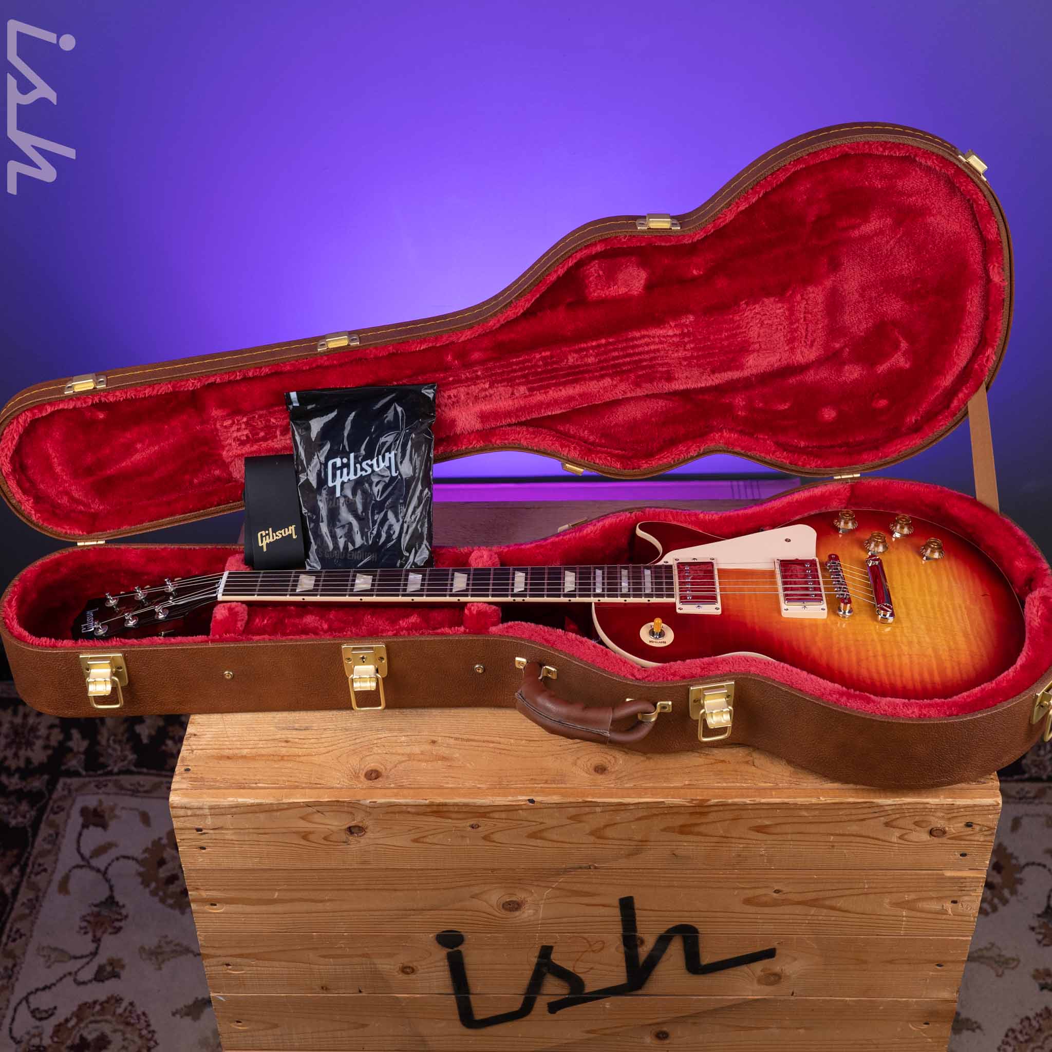 2021 Gibson Original Collection Wildwood Select Les Paul Standard ‘50s Dark Cherry Burst - Image 14