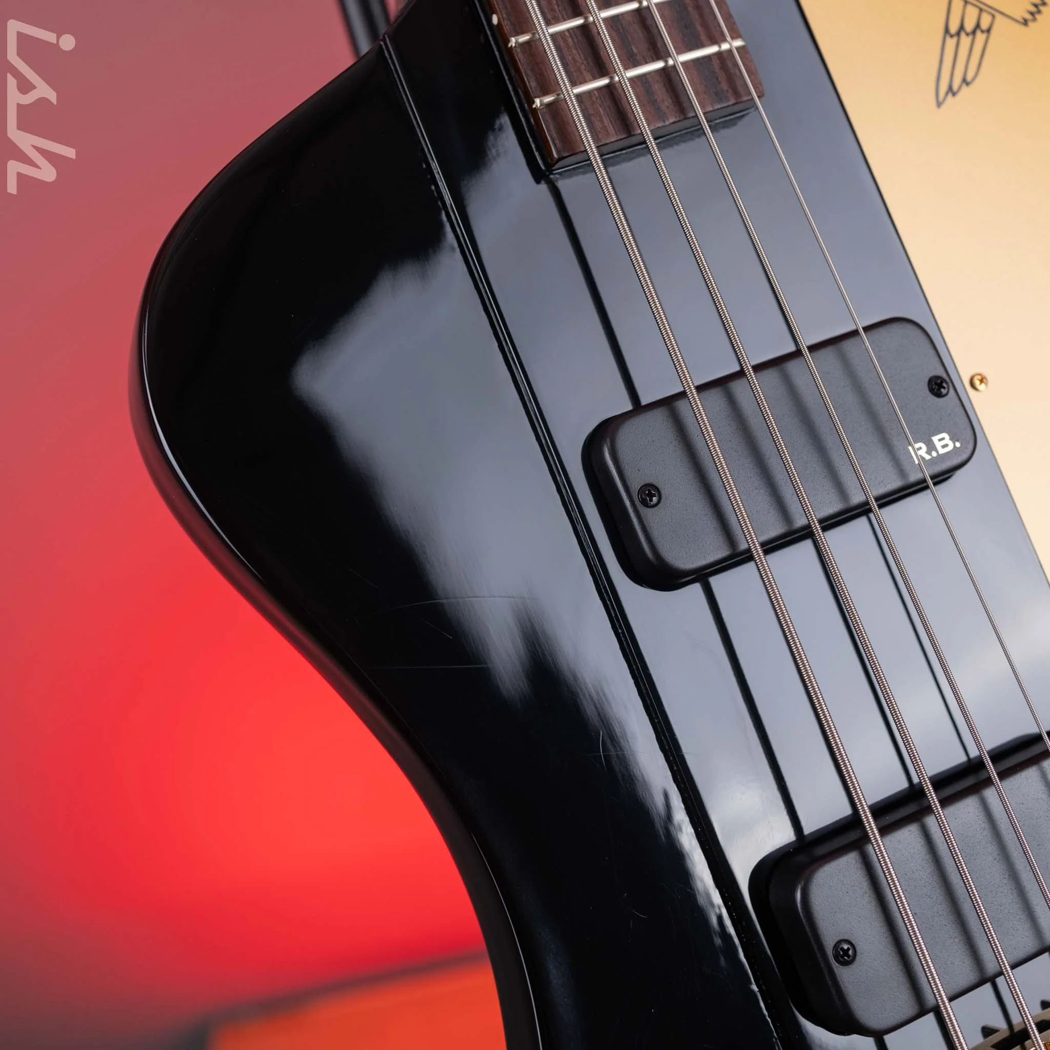 2021 Gibson Rex Brown Thunderbird Black - Image 5