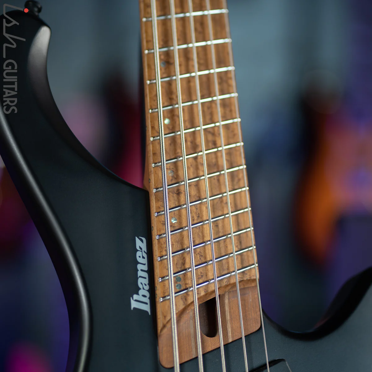 Ibanez EHB1005MS Headless Bass Flat Black - Image 5