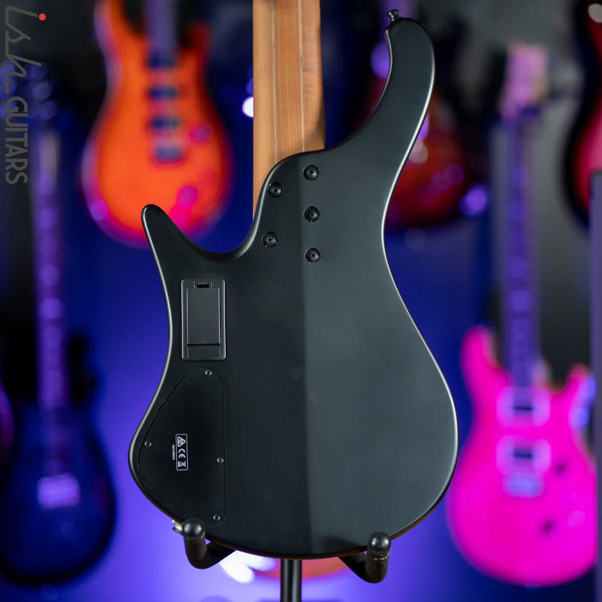 Ibanez EHB1005MS Headless Bass Flat Black - Image 8