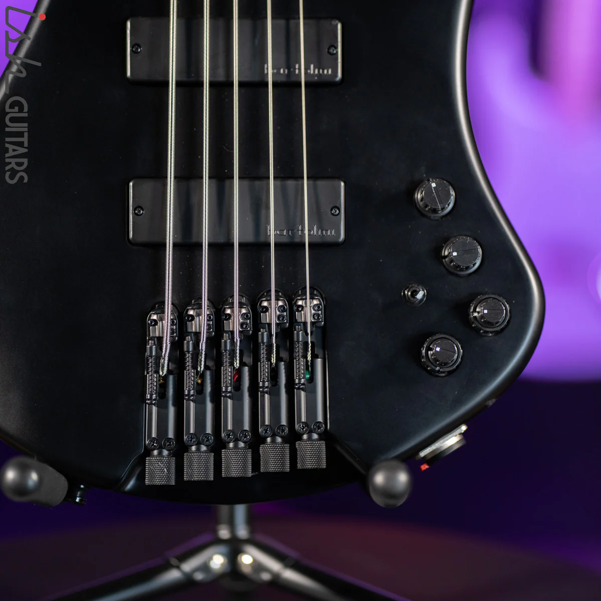 Ibanez EHB1005 5-String Headless Bass Black Flat - Image 4