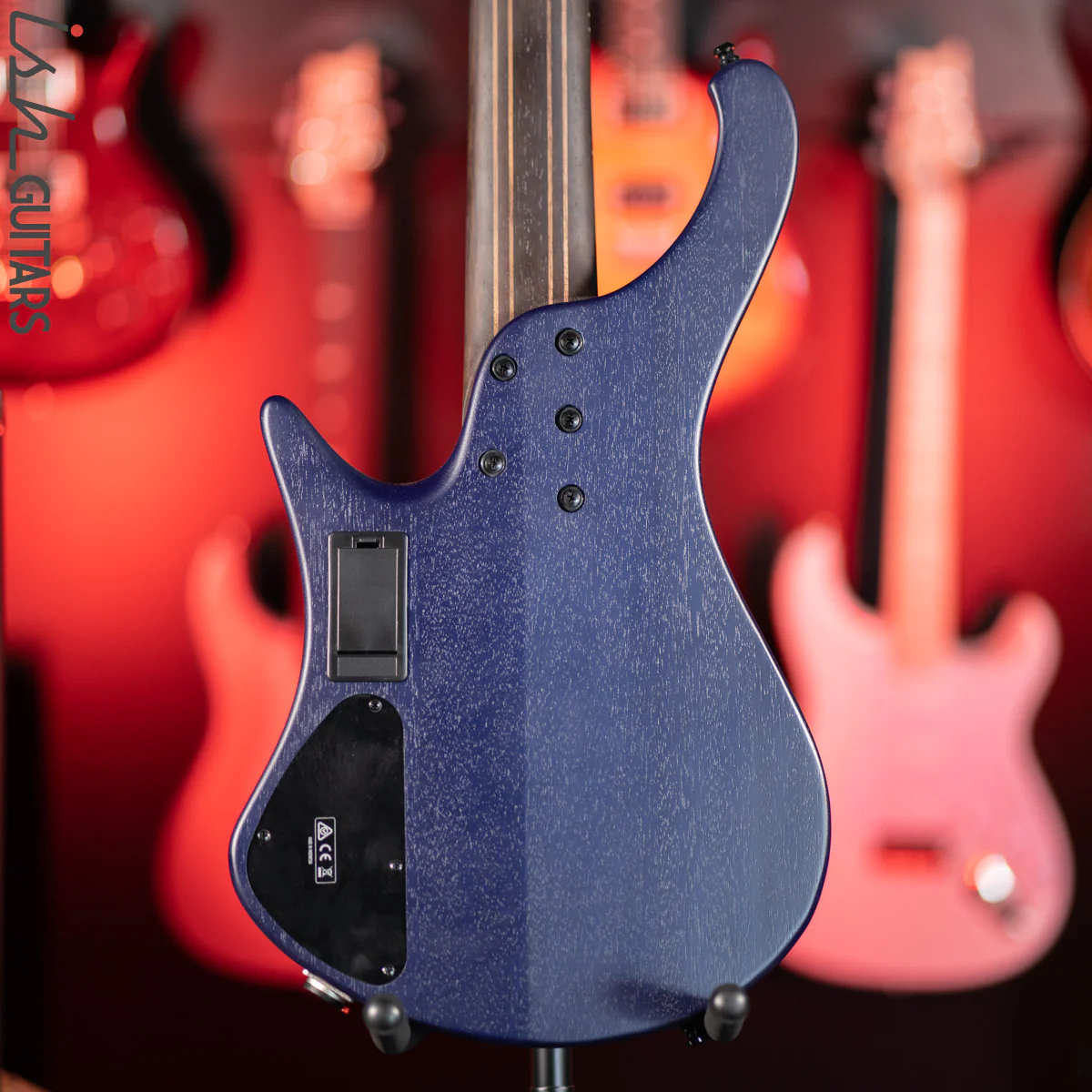 Ibanez EHB1505 5-String Bass Guitar Pacific Blue Burst - Image 10