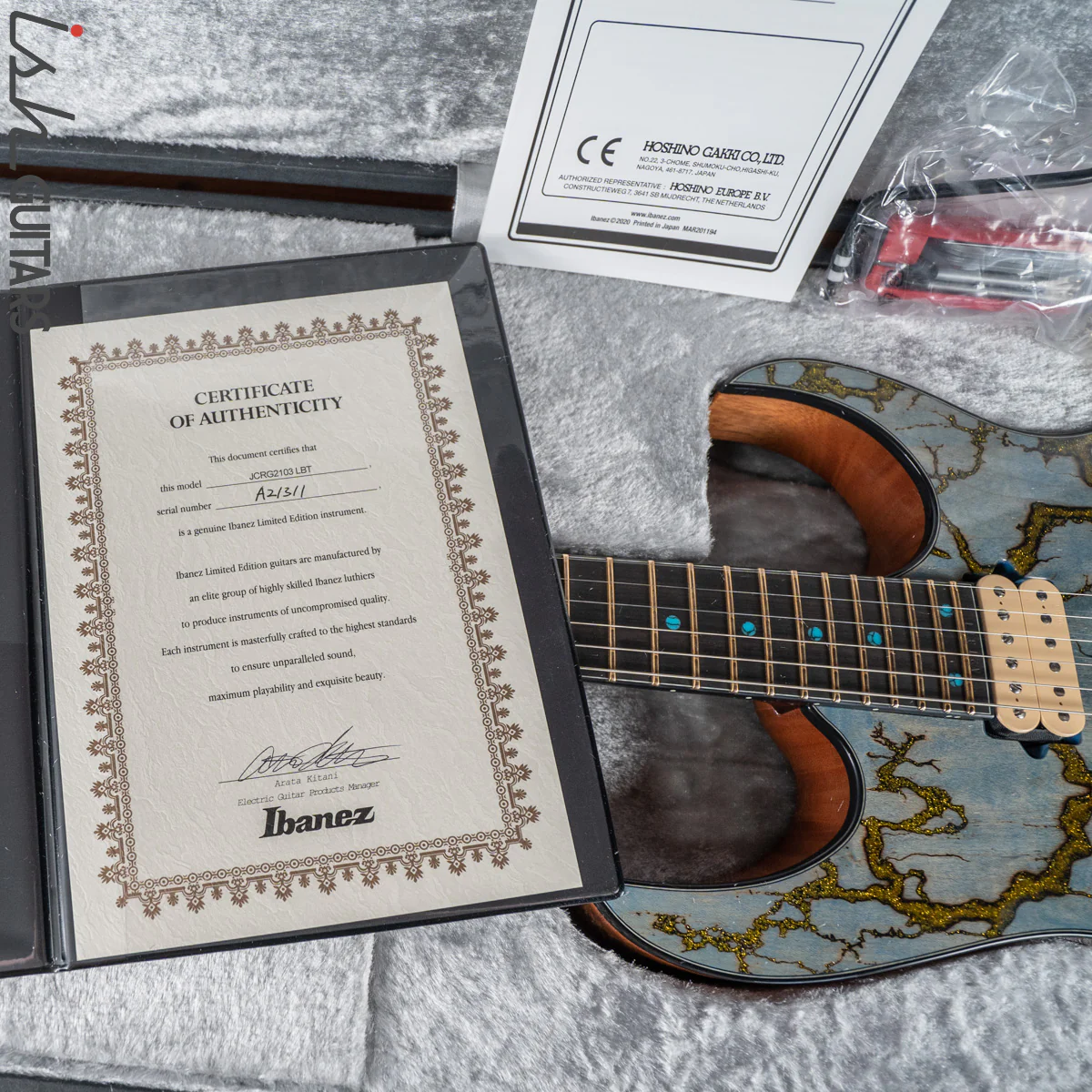 Ibanez JCRG2103 J Custom Limited Series Electric Guitar Resin Top - Image 15