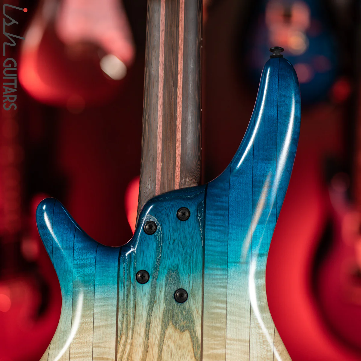 Ibanez Premium SR5CMLTD 5-String Caribbean Islet Low Gloss - Image 9