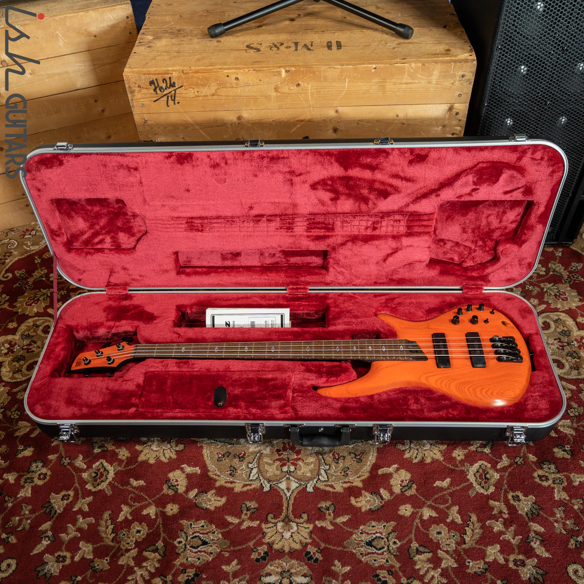 Ibanez Prestige SR4600 Bass Orange Solar Flare Low Gloss - Image 11