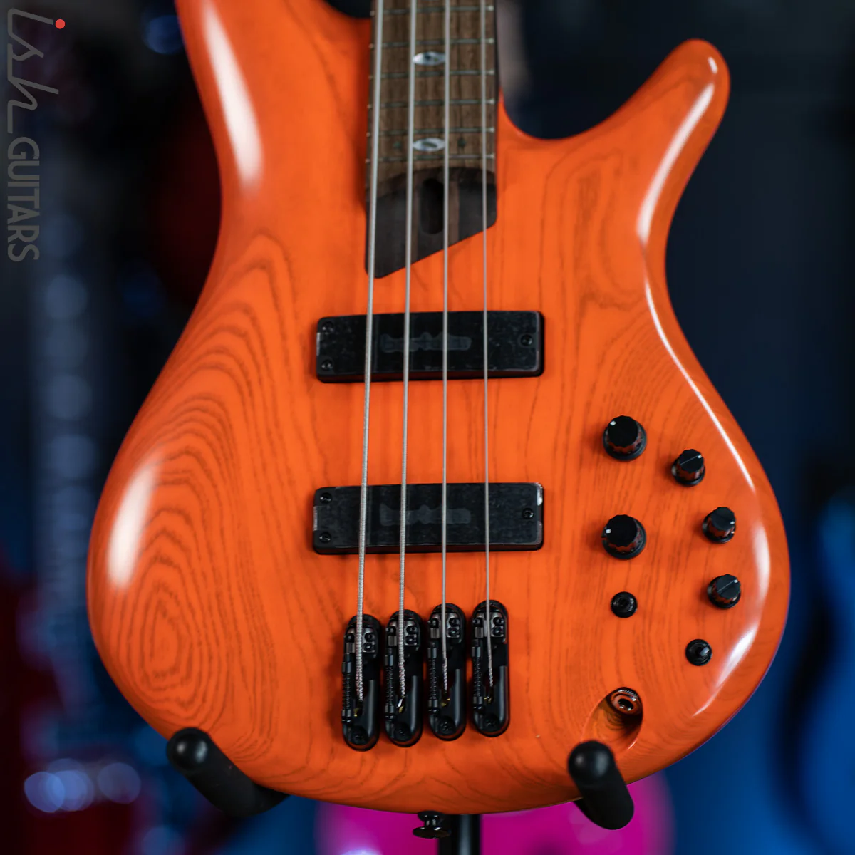 Ibanez Prestige SR4600 Bass Orange Solar Flare Low Gloss - Image 4
