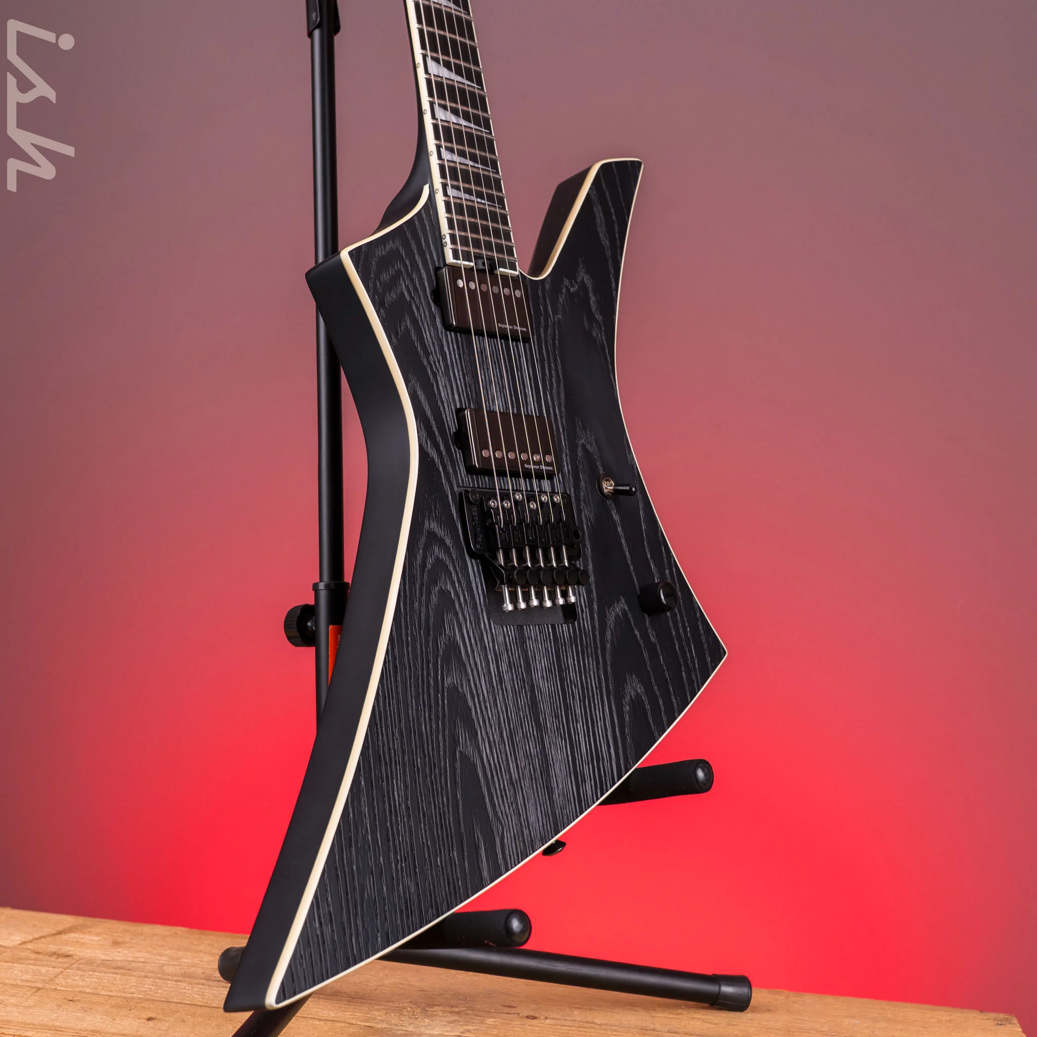 2021 Jackson Pro Series Jeff Loomis Signature Kelly Black Ash - Image 3