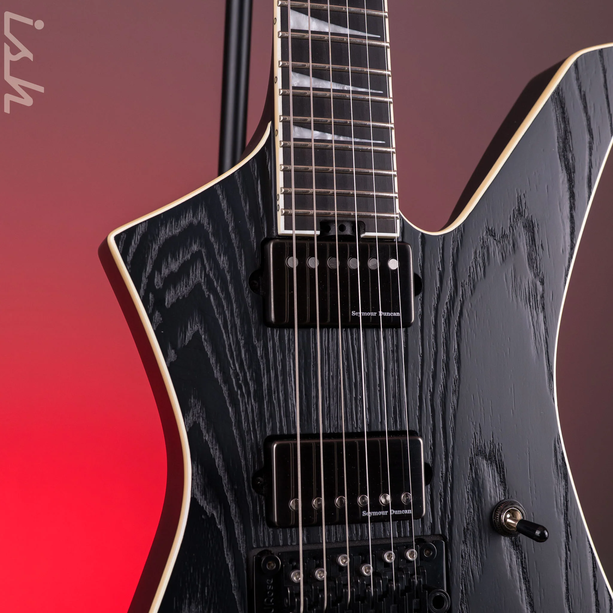 2021 Jackson Pro Series Jeff Loomis Signature Kelly Black Ash - Image 4