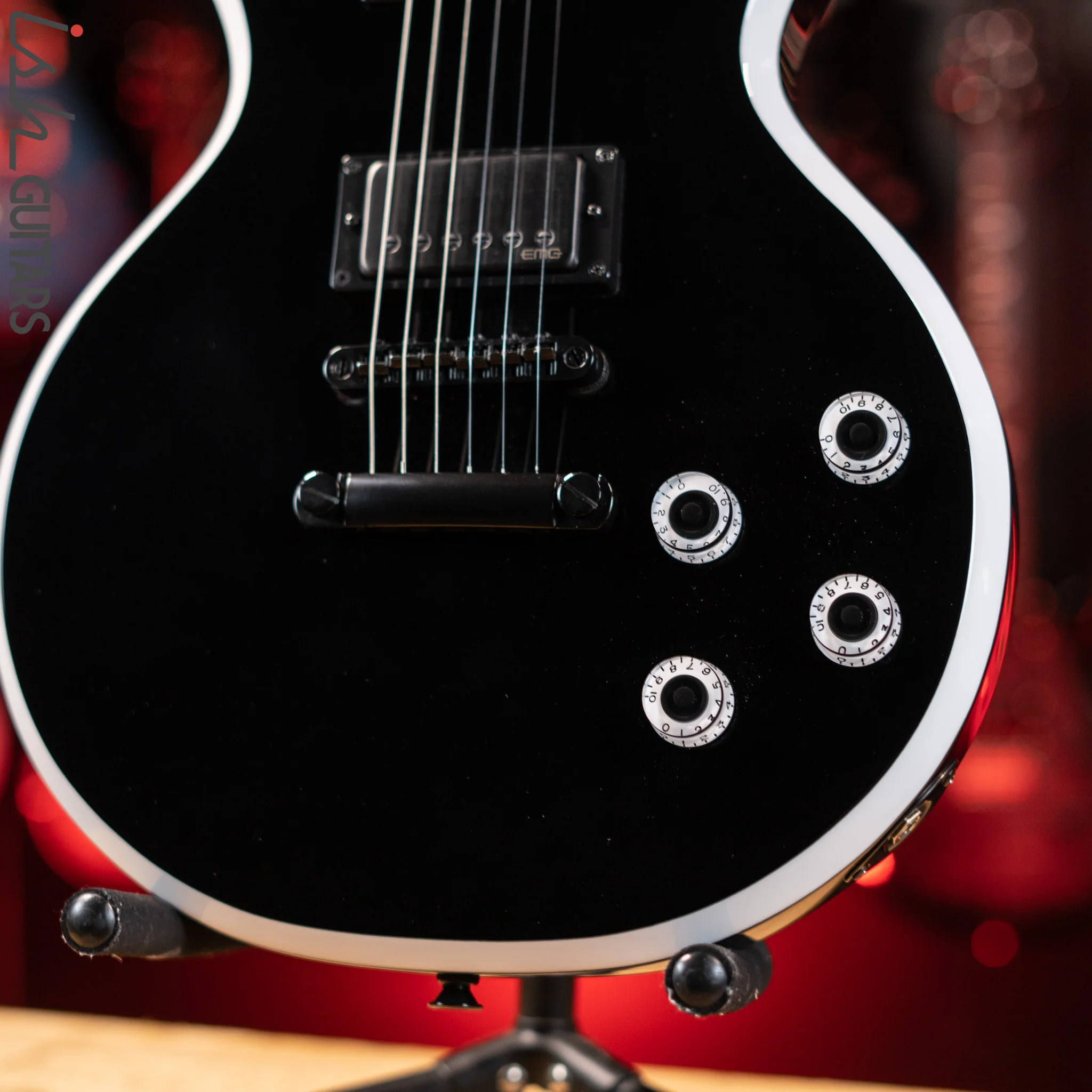 2021 Jackson X Series Signature Marty Friedman MF-1 Black with White Bevels - Image 4