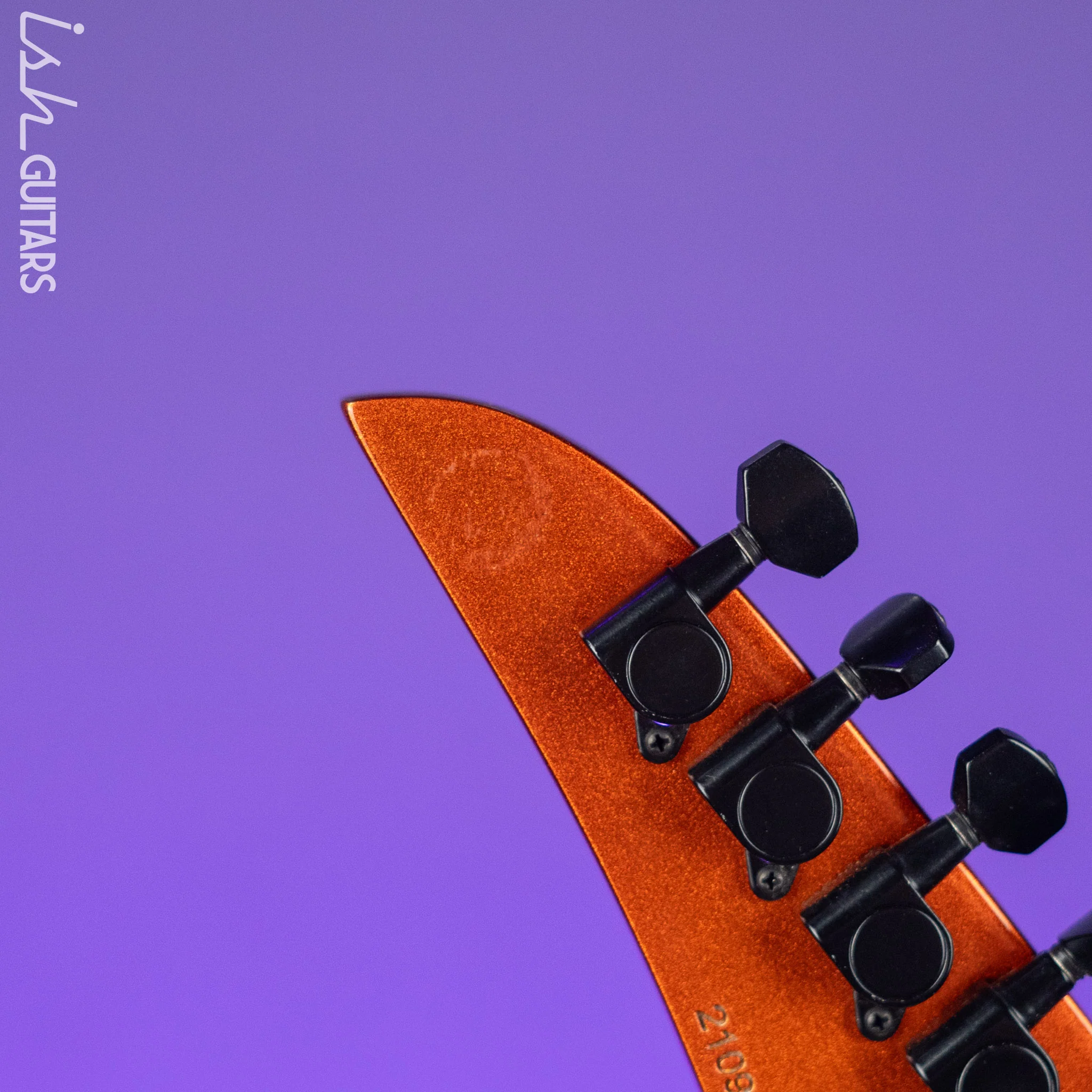 2021 Kramer SM-1 Orange Crush Electric Guitar - Image 11