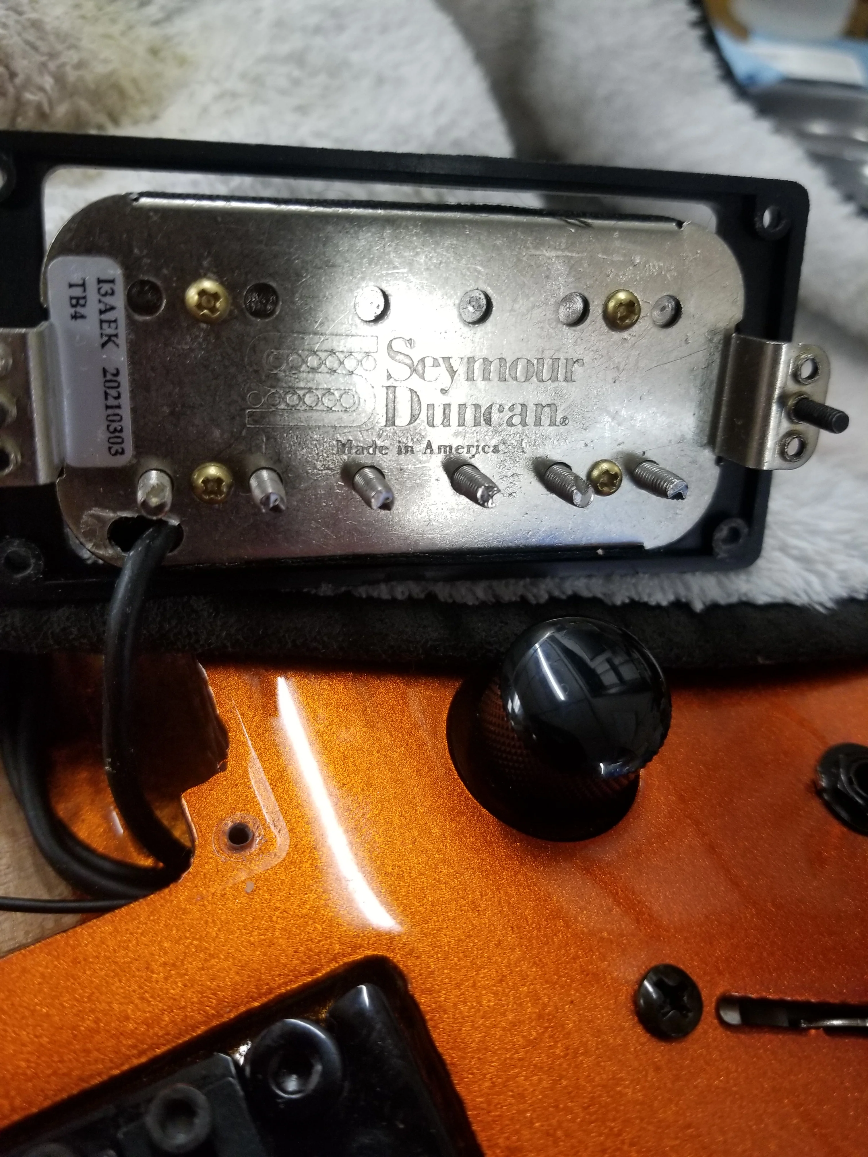 2021 Kramer SM-1 Orange Crush Electric Guitar - Image 15