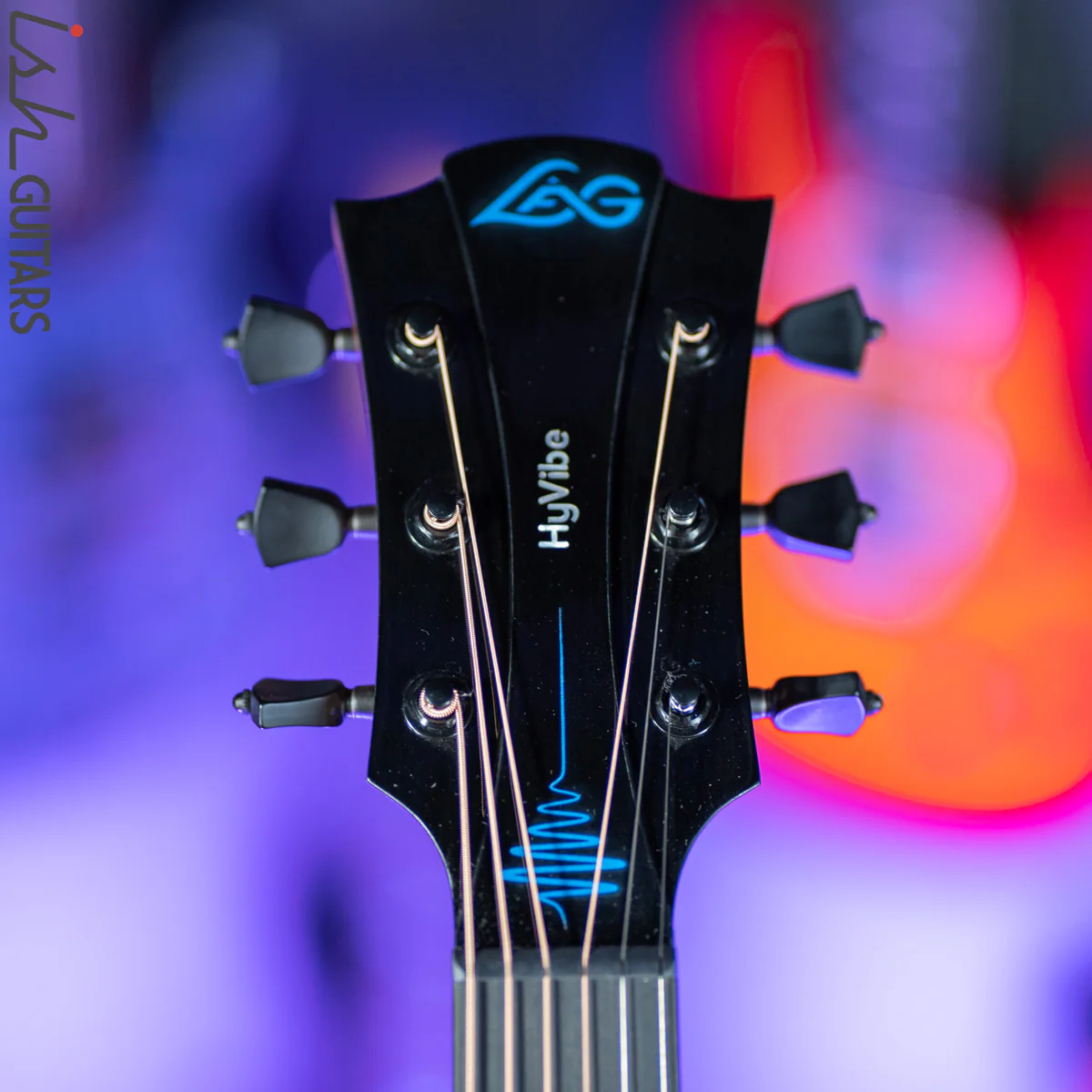 Lâg THV30DCE Dreadnought Hyvibe Tramontane Smart Guitar - Image 7