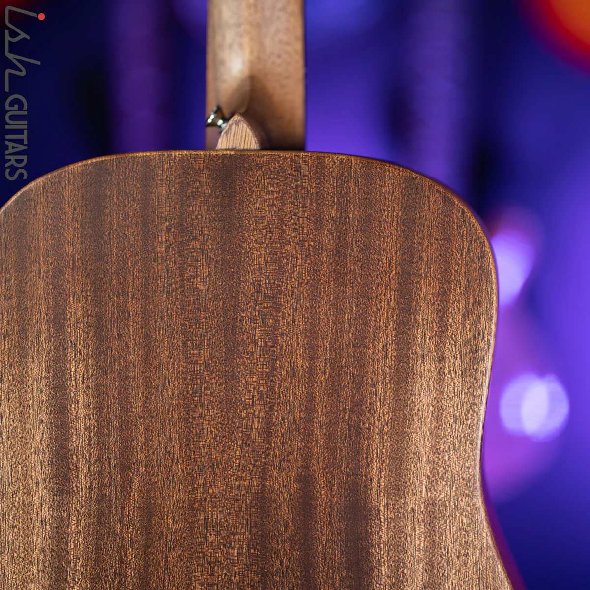 Martin DJr-10E Streetmaster Natural Sapele - Image 10