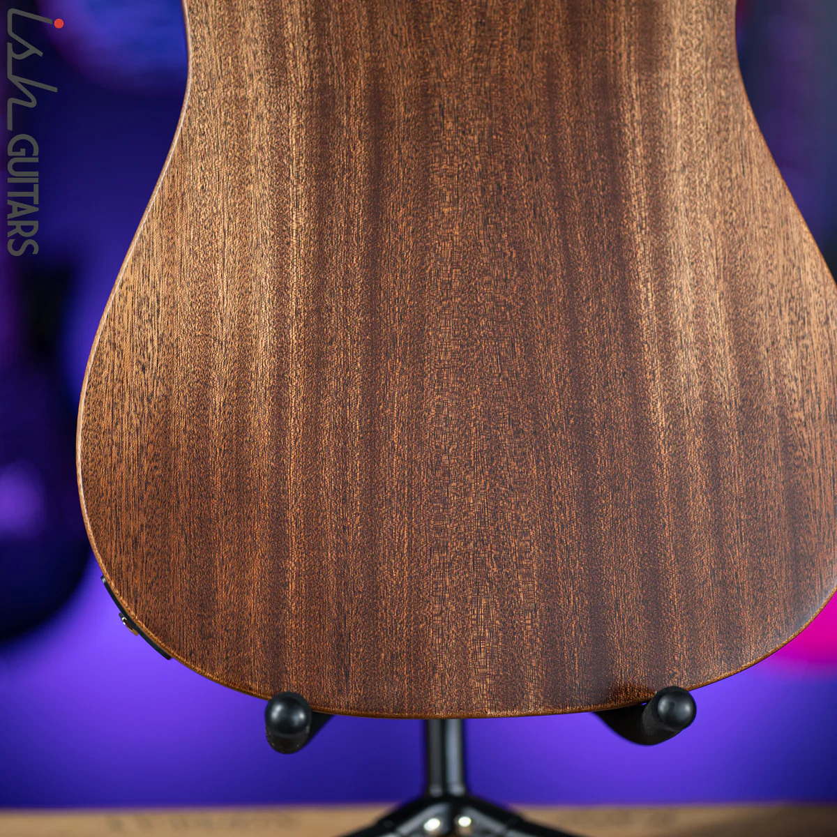 Martin DJr-10E Streetmaster Natural Sapele - Image 11