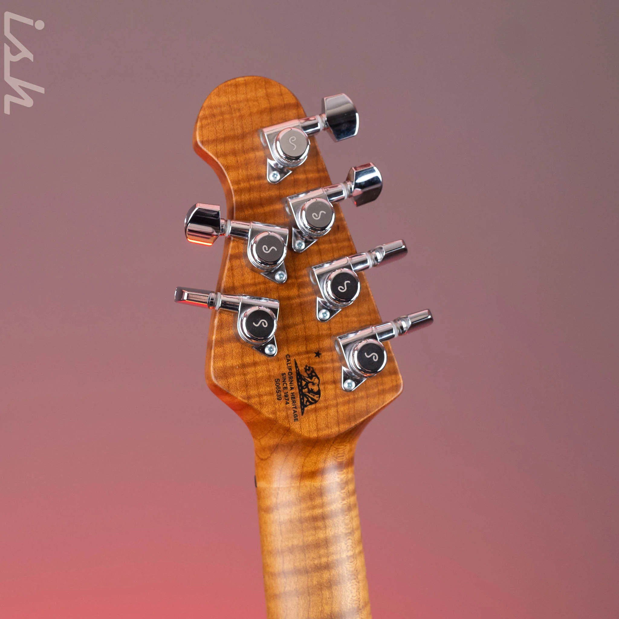 2021 Ernie Ball Music Man Hunter Hayes Cutlass SSS Toluca Lake Blue - Image 14