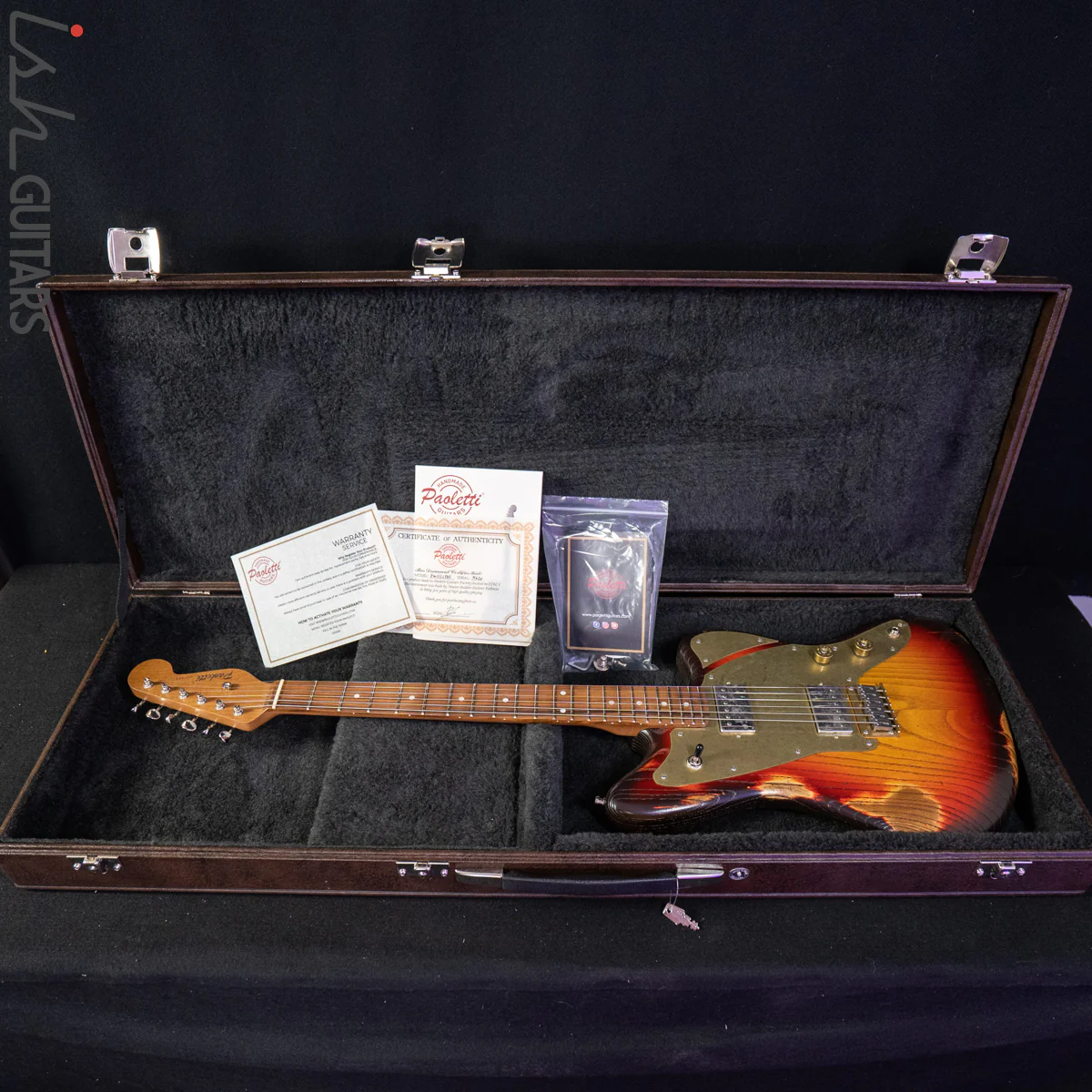Paoletti Loft 112 HH 3-Tone Sunburst PW1122PAF - Image 13