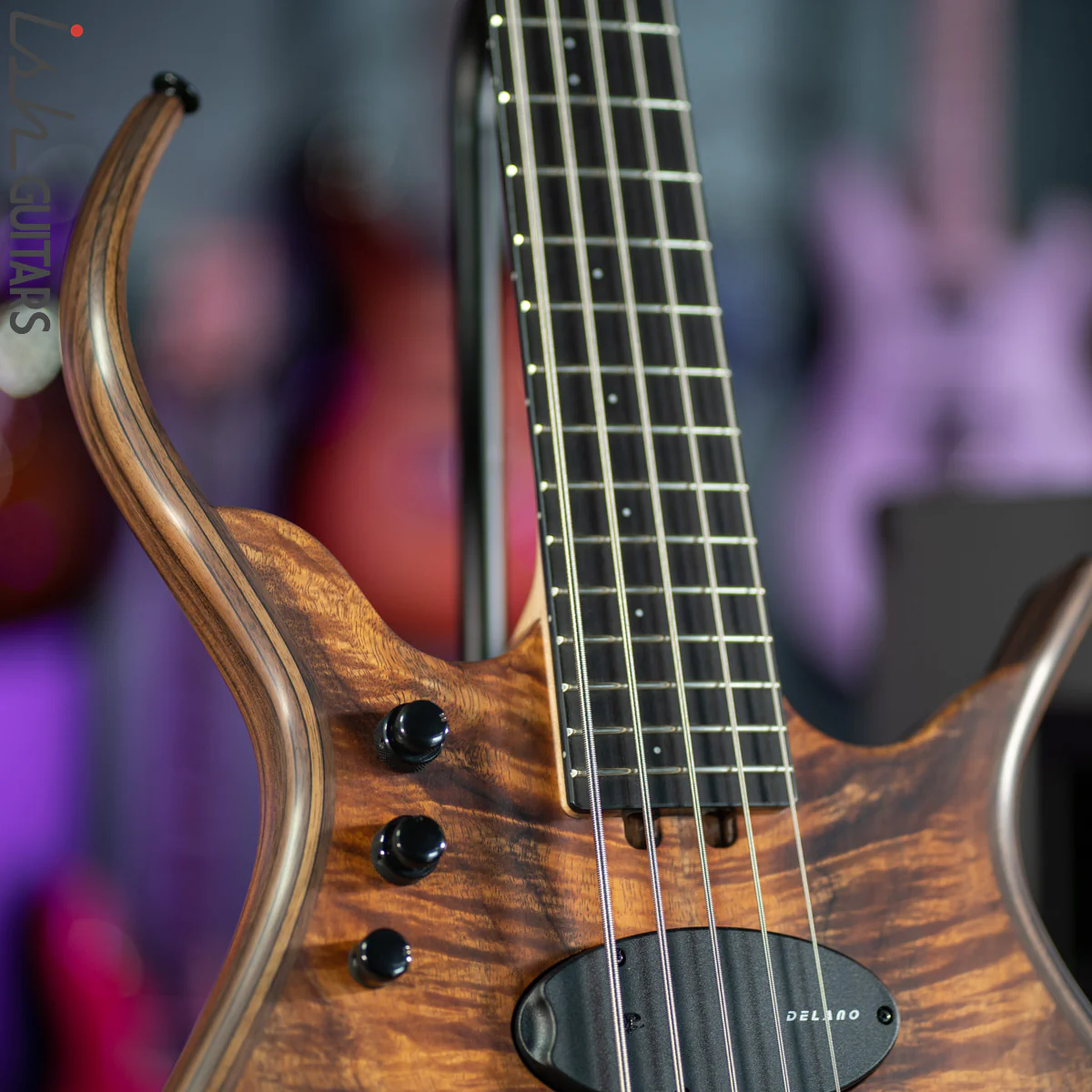2021 Paul Lairat Stega Deluxe Natural Koa Top - Image 8