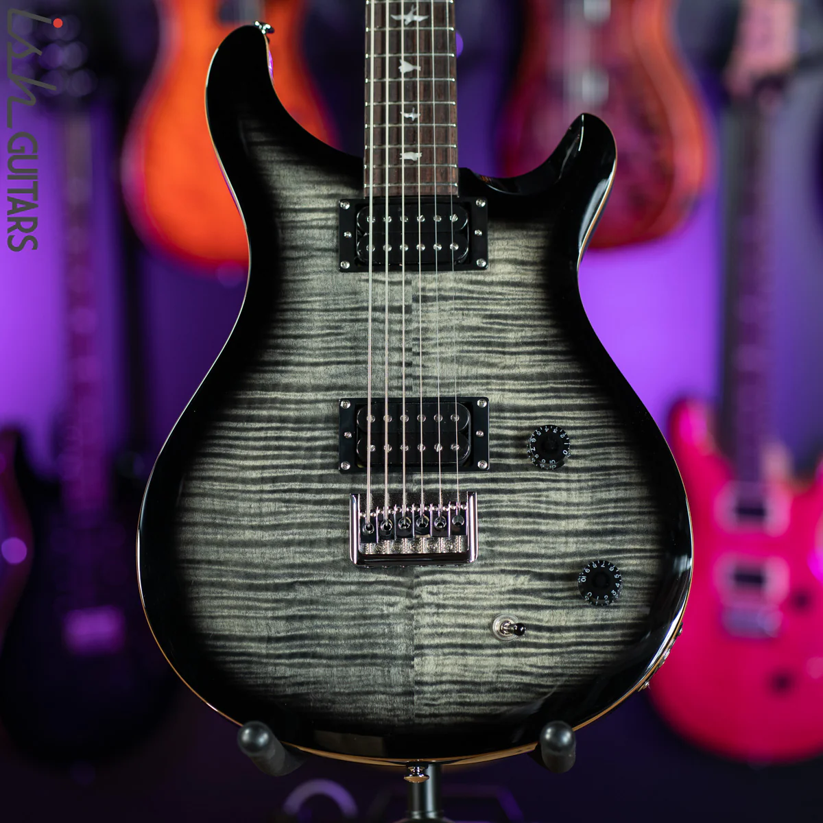 PRS 277 SE Baritone Charcoal Burst