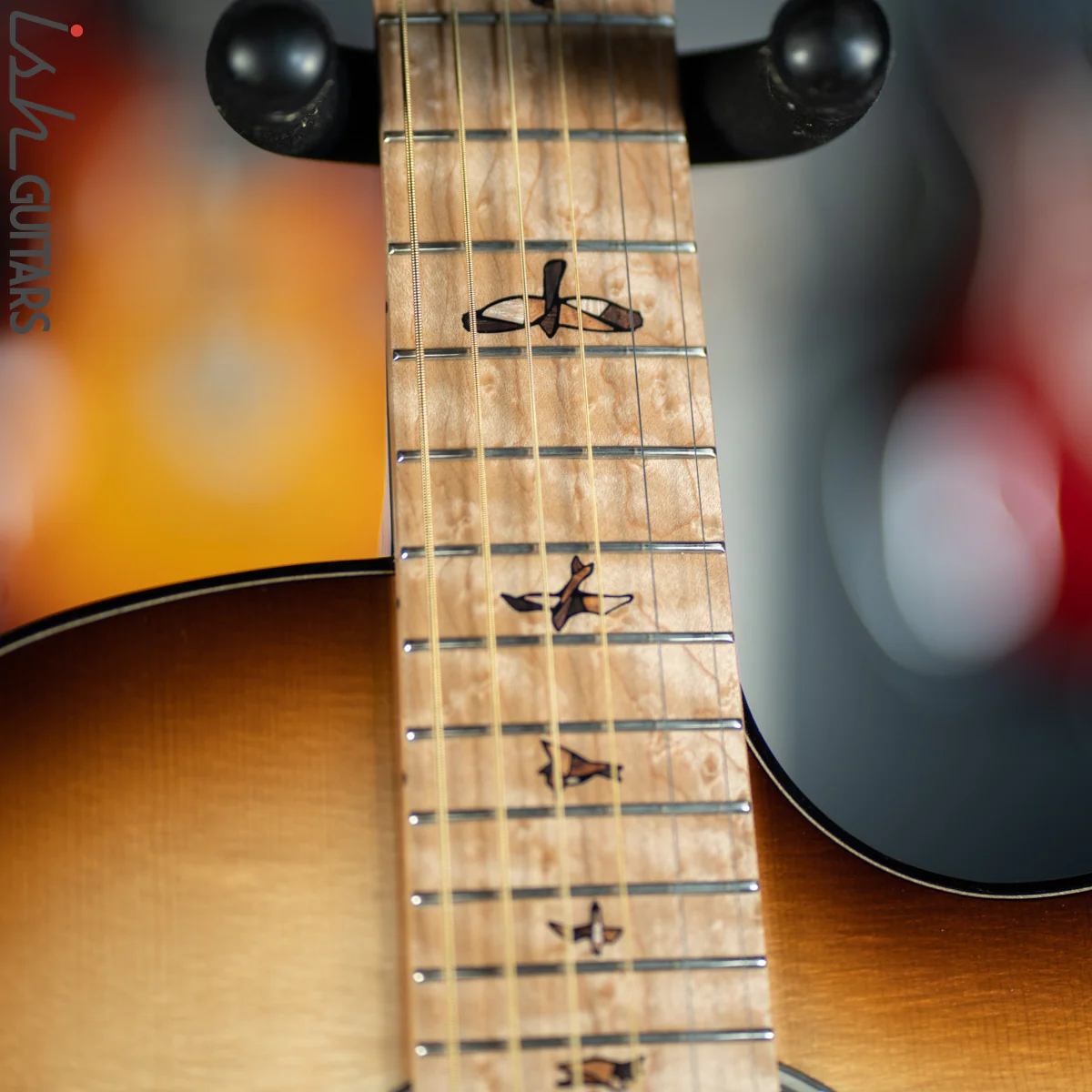 PRS Private Stock Angelus Acoustic Birdseye Mosaic Guitar - Image 8