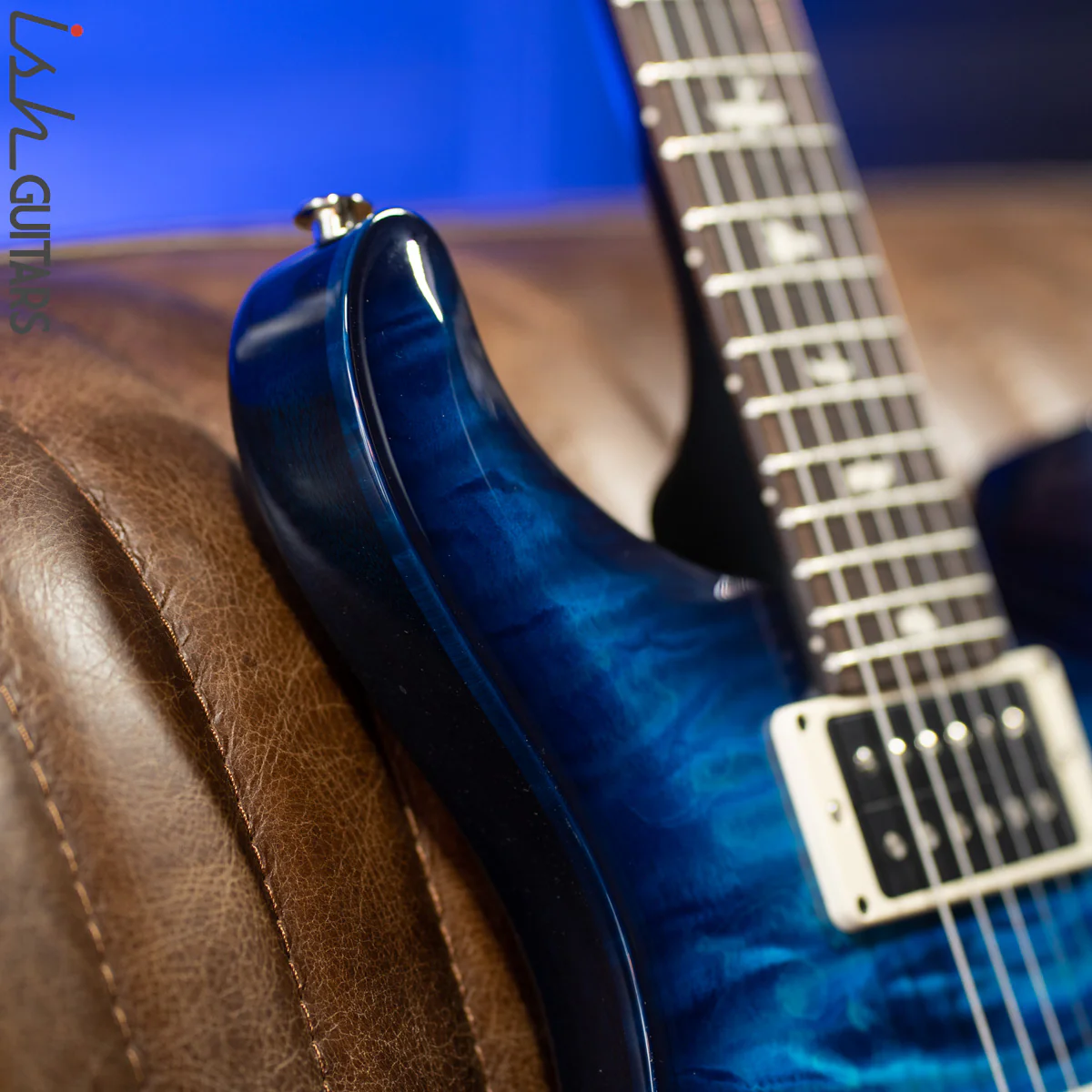 PRS CE 24 Custom Color Aquamarine Smokewrap - Image 6