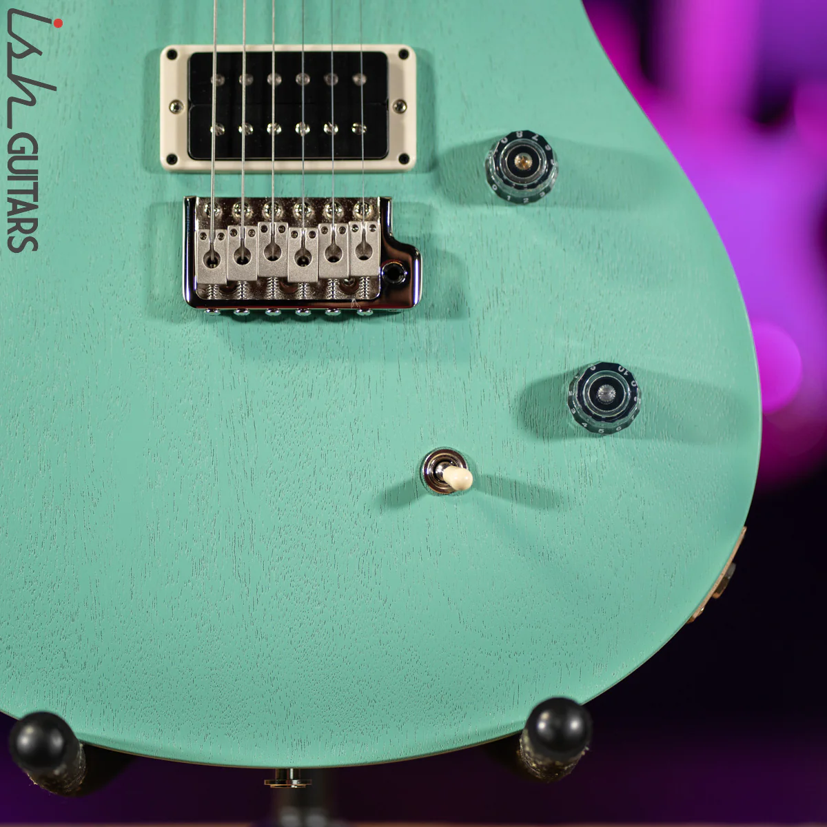 2021 PRS CE 24 Standard Satin Nitro Seafoam Green - Image 4