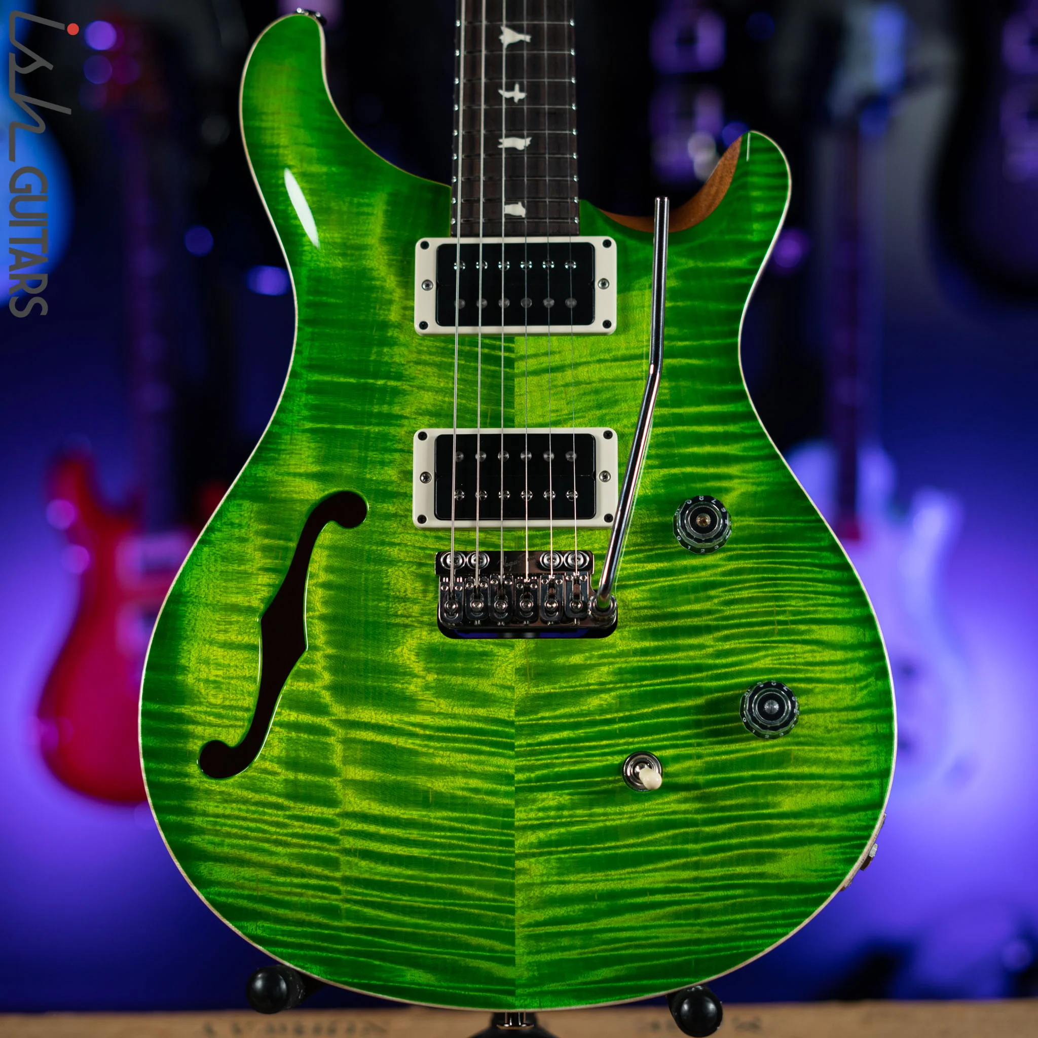 PRS CE 24 Semi-Hollow Eriza Verde