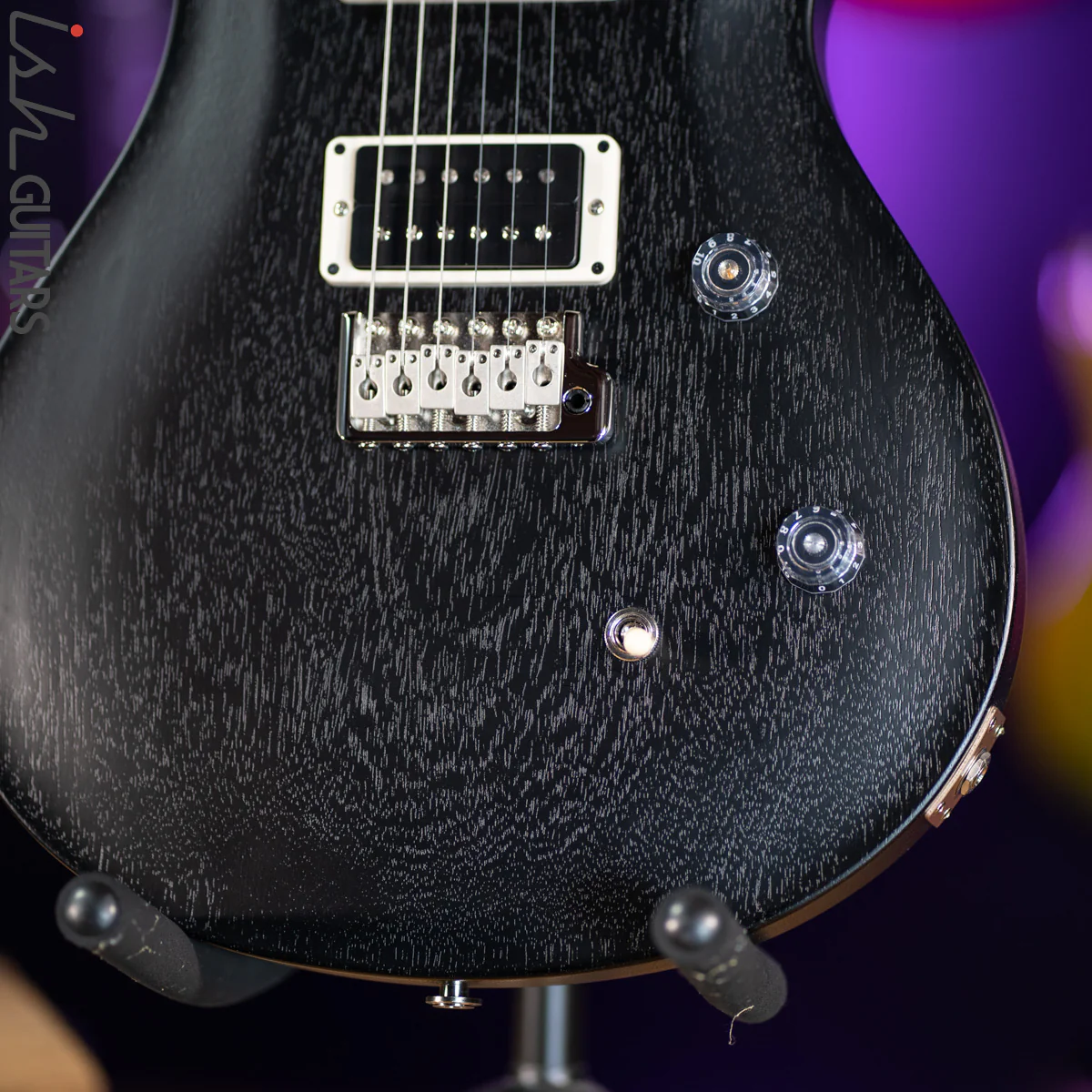 2021 PRS CE 24 Standard Satin Nitro Charcoal - Image 4