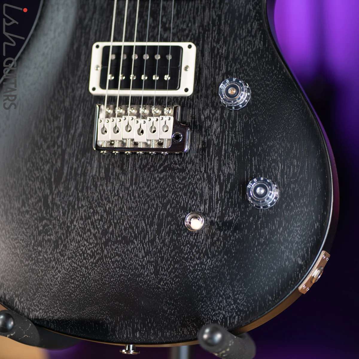 2021 PRS CE 24 Standard Satin Nitro Charcoal - Image 4