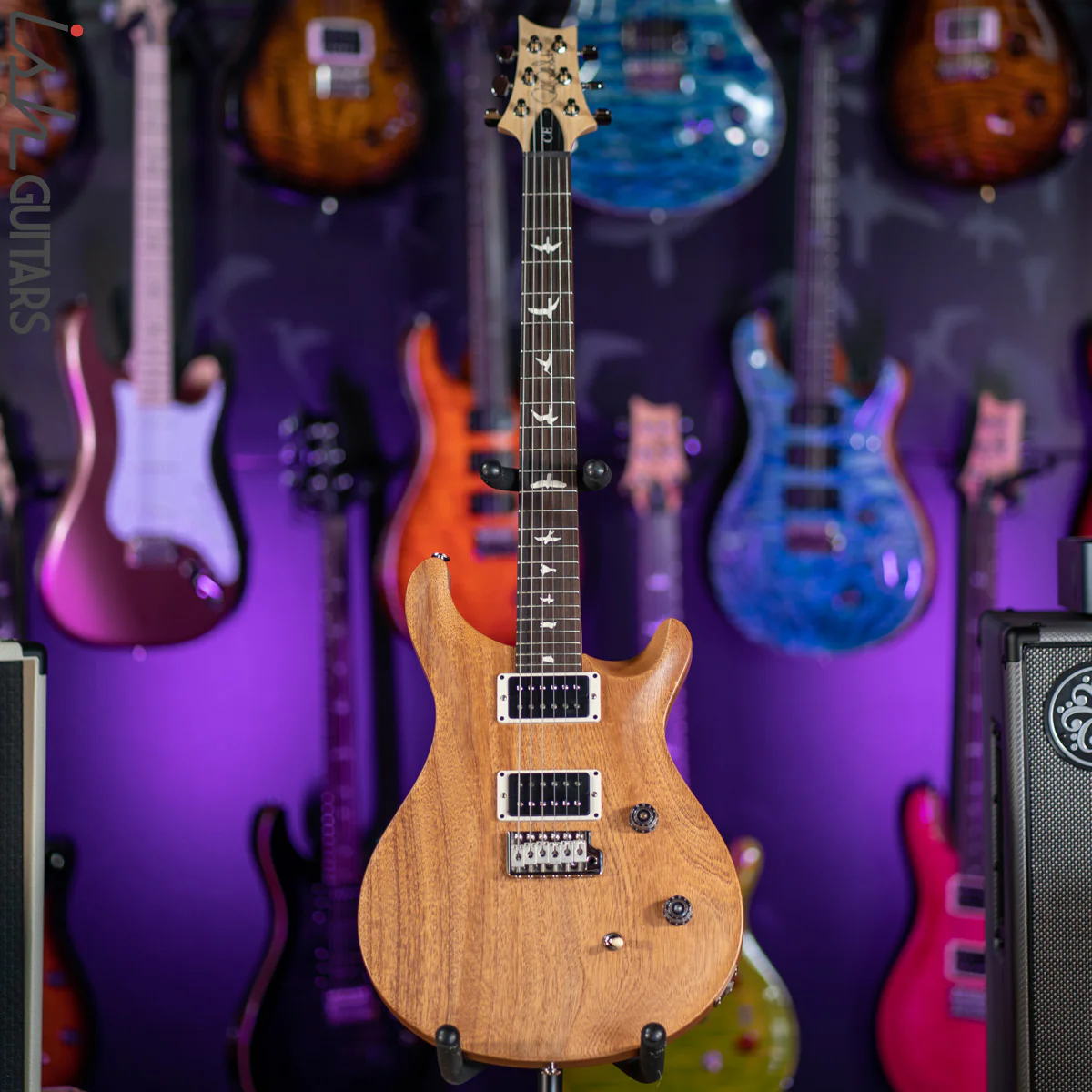 2021 PRS CE 24 Standard Satin Nitro Natural - Image 2