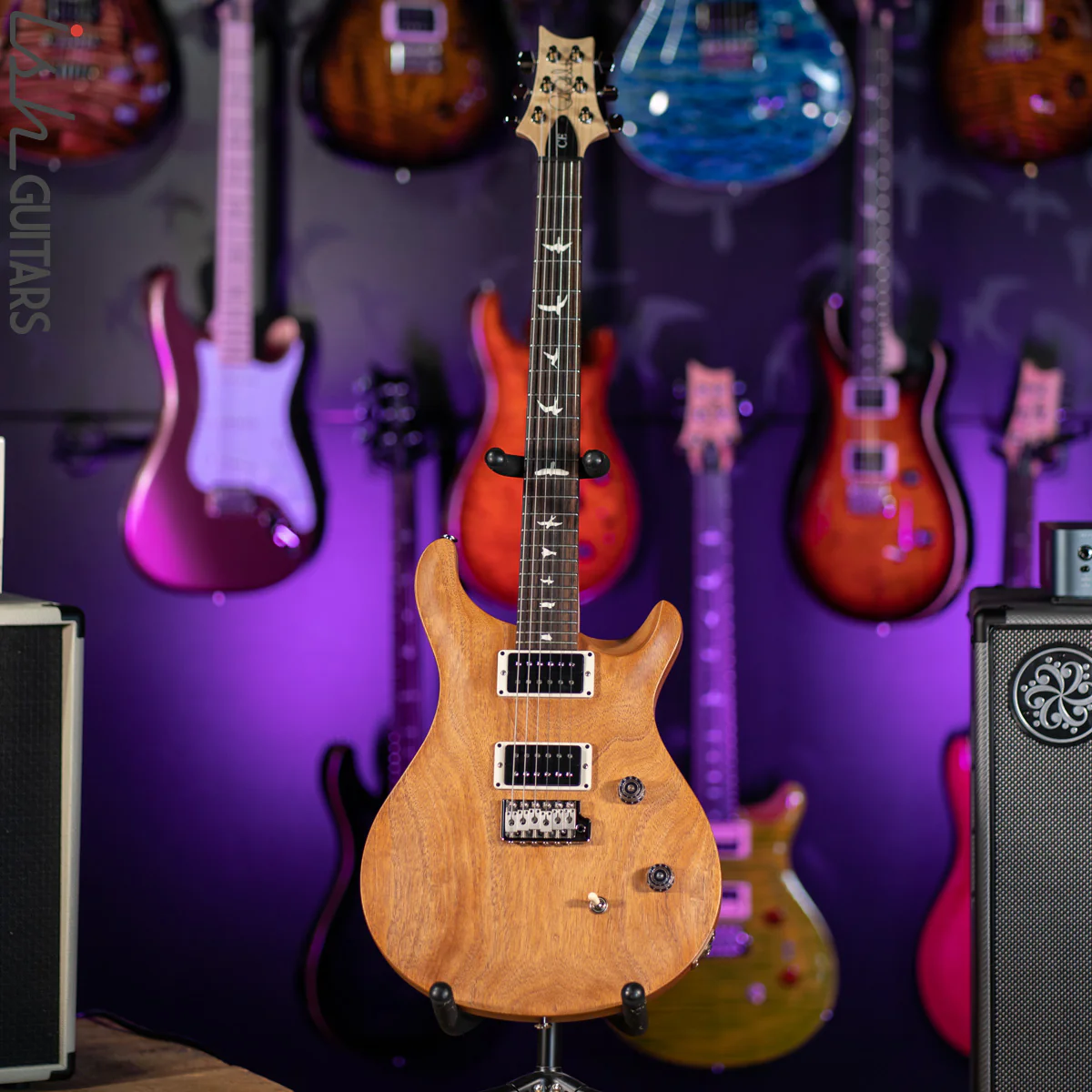 2021 PRS CE 24 Standard Satin Nitro Natural - Image 2