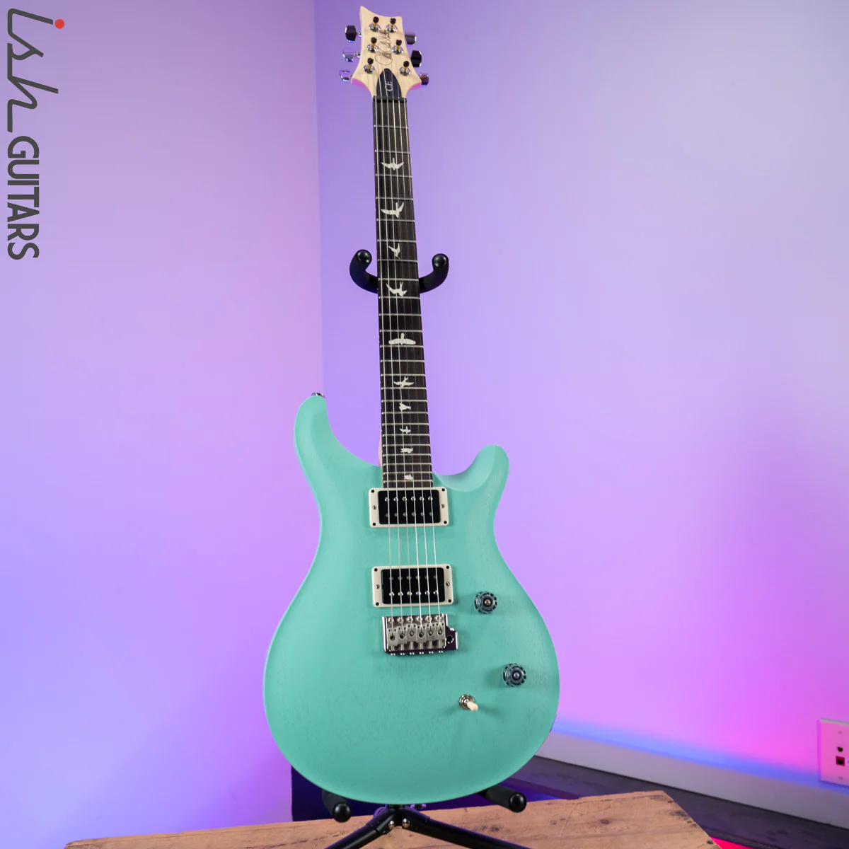 2021 PRS CE 24 Standard Satin Nitro Seafoam Green - Image 2