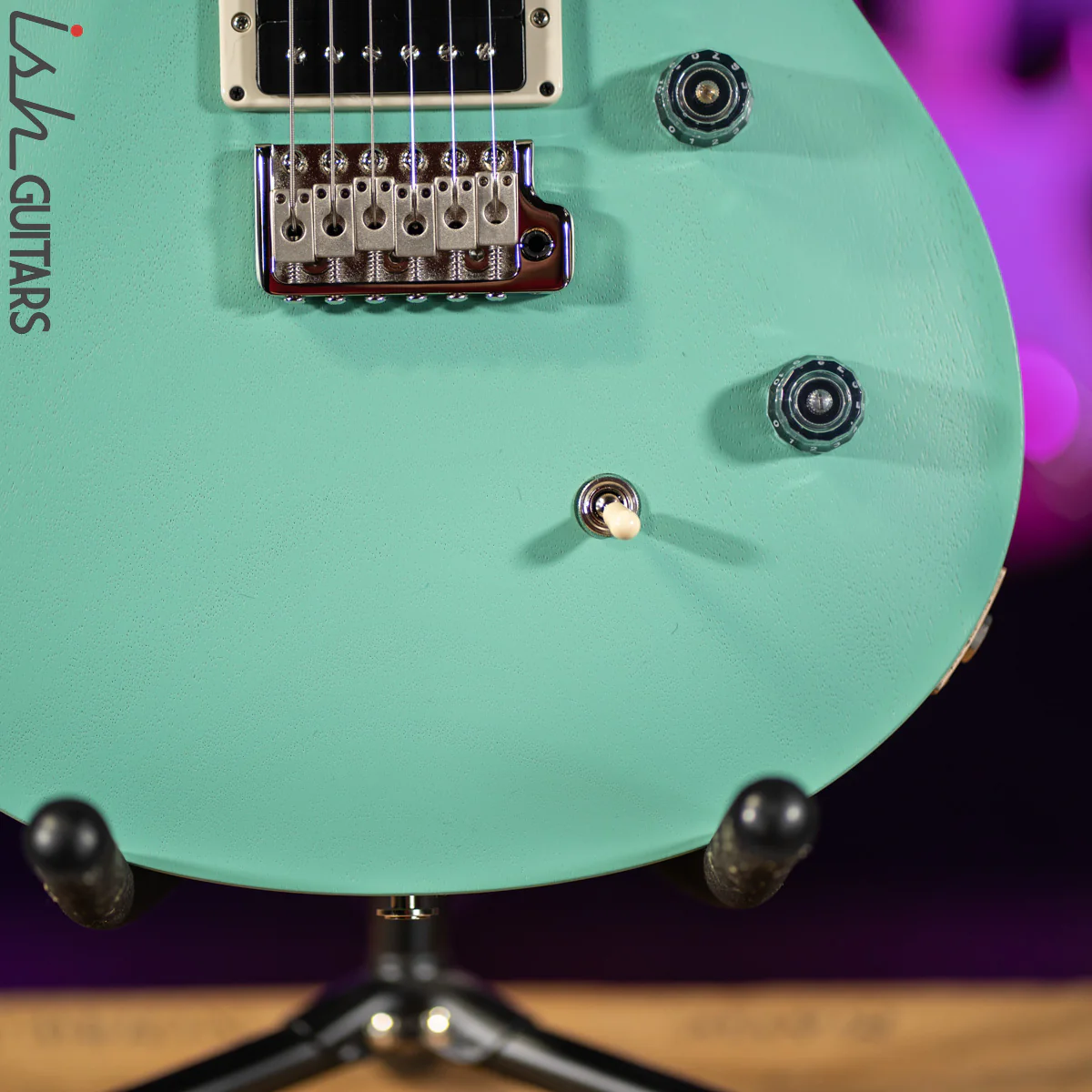 2021 PRS CE 24 Standard Satin Nitro Seafoam Green - Image 4