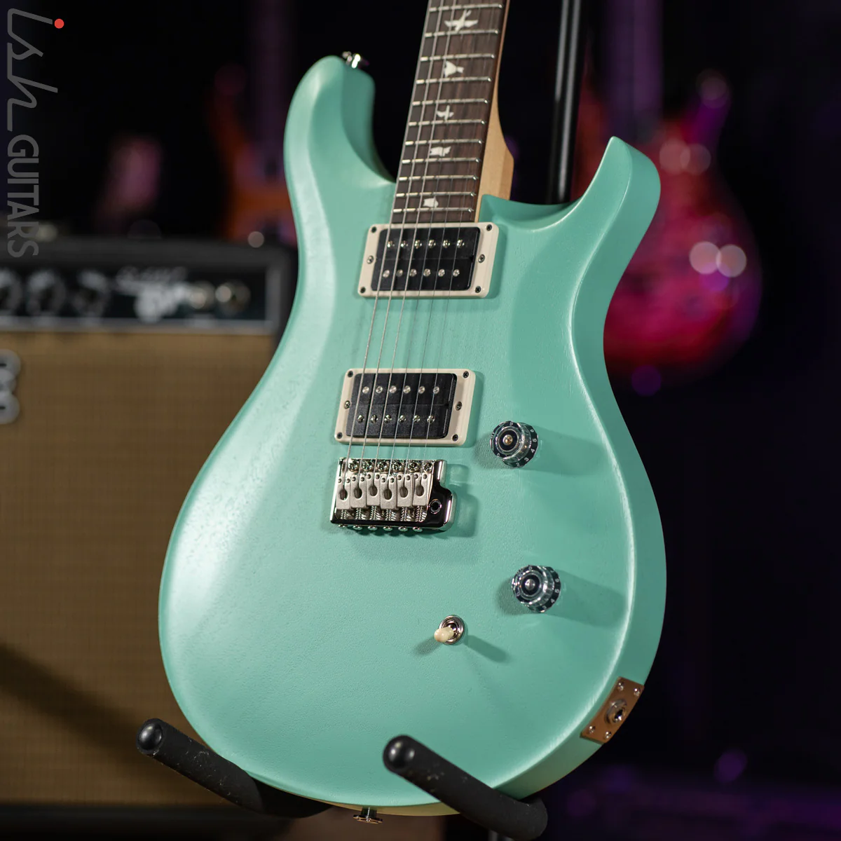 2021 PRS CE 24 Standard Satin Nitro Seafoam Green - Image 5