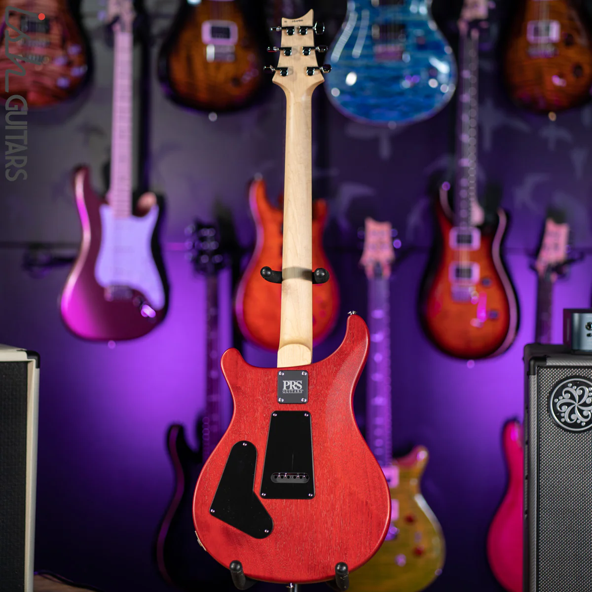 2021 PRS CE 24 Standard Satin Nitro Vintage Cherry - Image 7