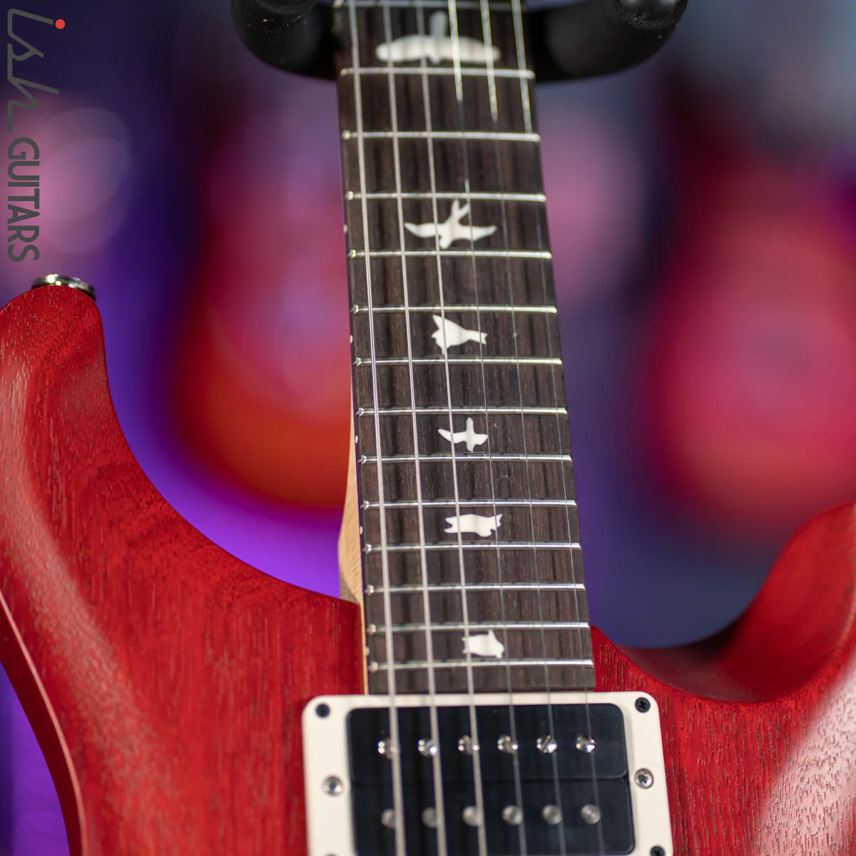 2021 PRS CE 24 Standard Satin Nitro Vintage Cherry - Image 5