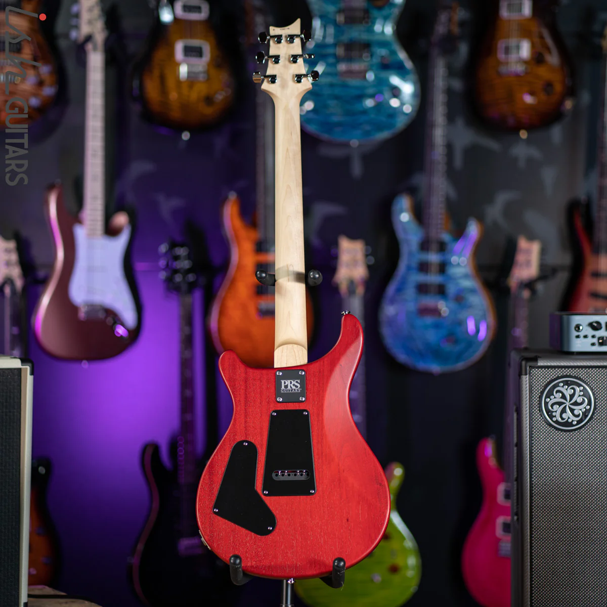 2021 PRS CE 24 Standard Satin Nitro Vintage Cherry - Image 7