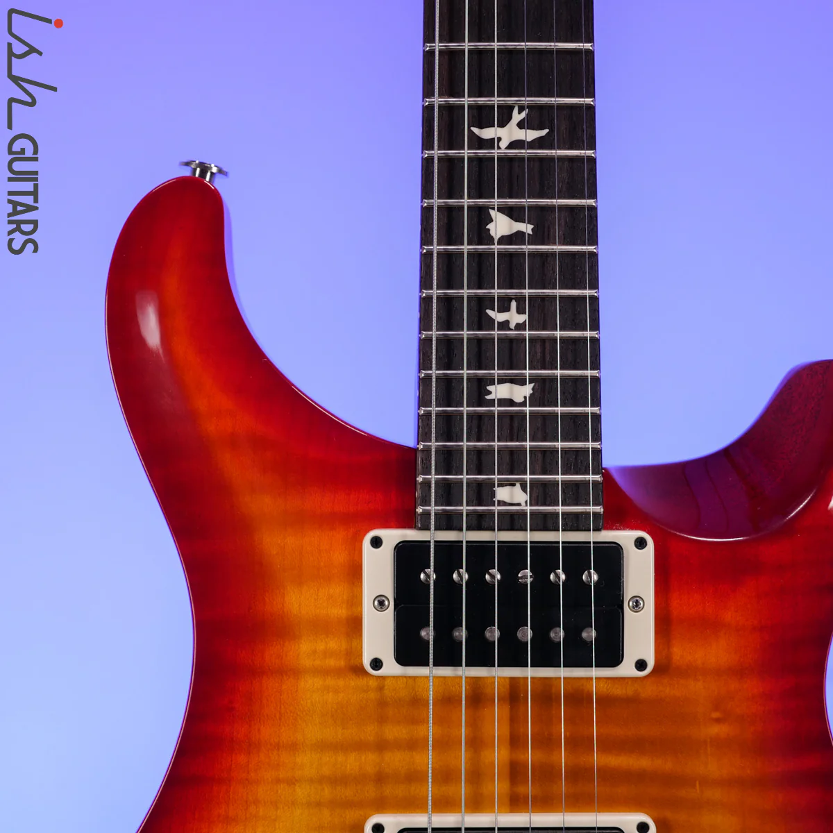 PRS CE 24 Custom Color Cherry Sunburst - Image 3