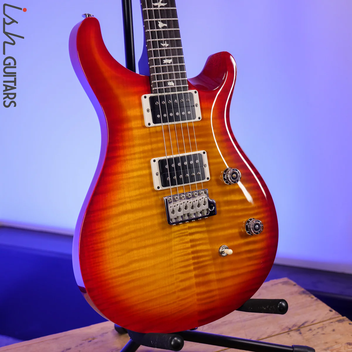 PRS CE 24 Custom Color Cherry Sunburst - Image 5