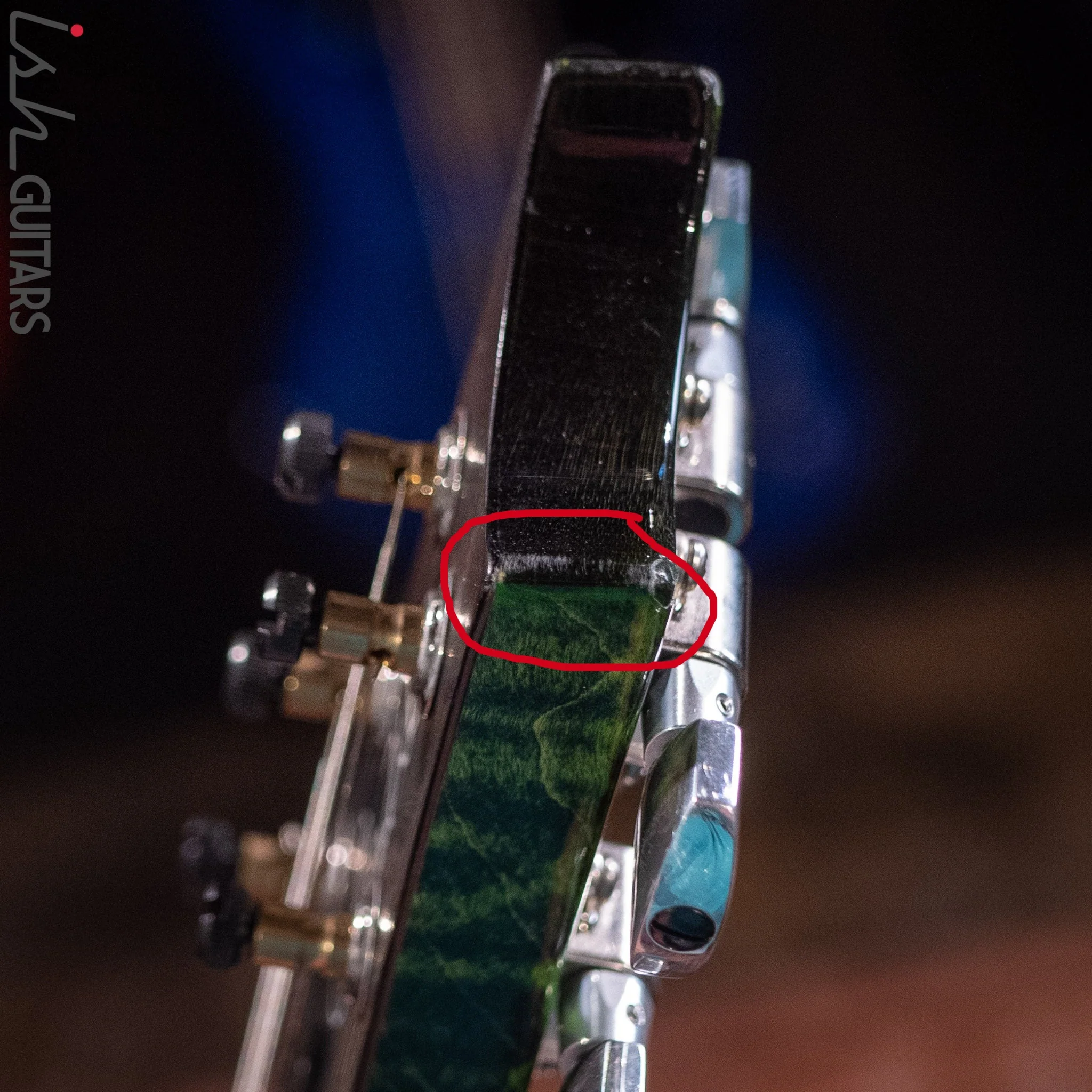 2021 PRS Custom 24 Floyd Rose Custom Color Emerald Green Metallic - Image 8