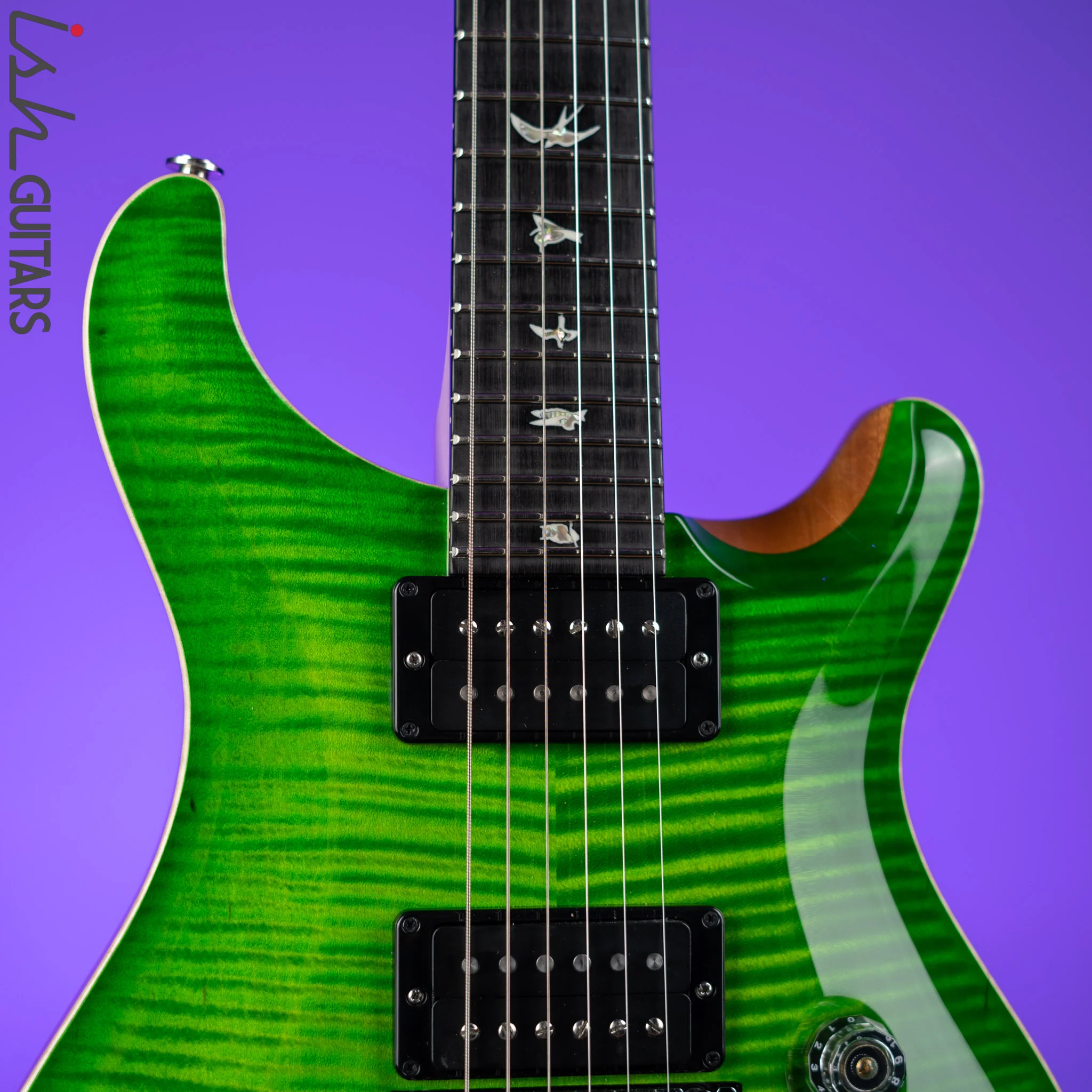2021 PRS Custom 24 Floyd Rose Eriza Verde - Image 3